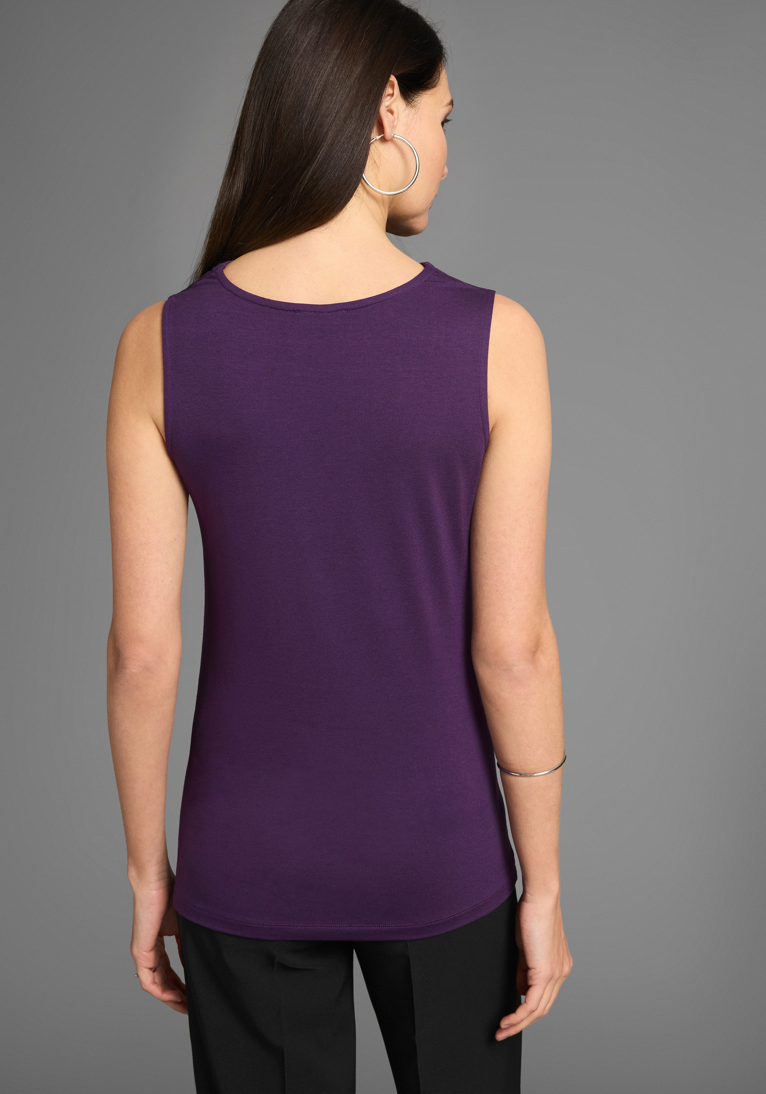 HECHTER PARIS Top met cascadehals