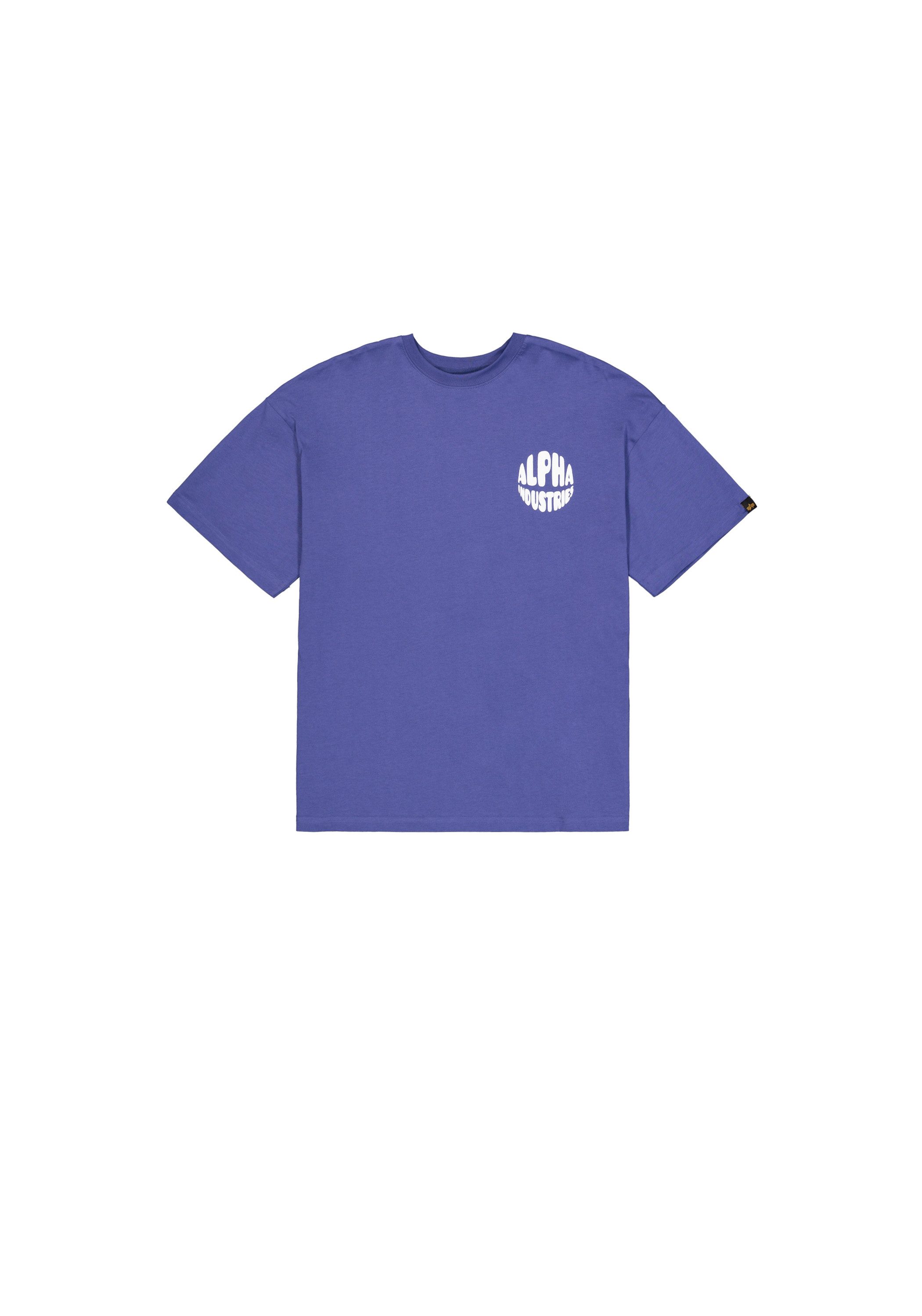 Alpha Industries T-shirt Alpha Industries Women - T-Shirts Logo T Back Print Women dames shirts maat XS paars