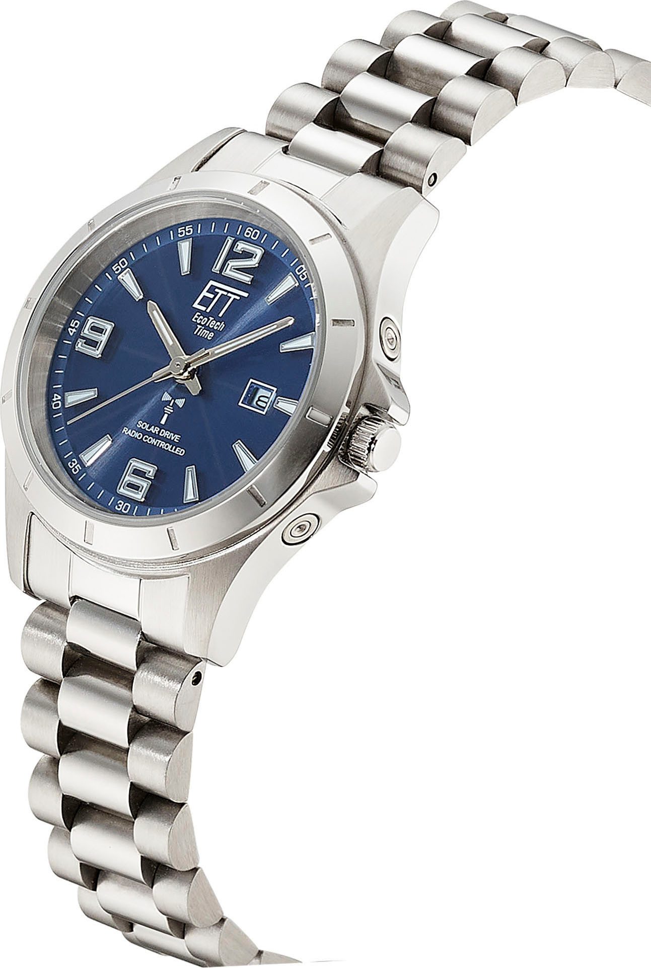 ETT Radiografisch horloge Goby Lady Horloge, solar, dameshorloge, stalen band, analoog