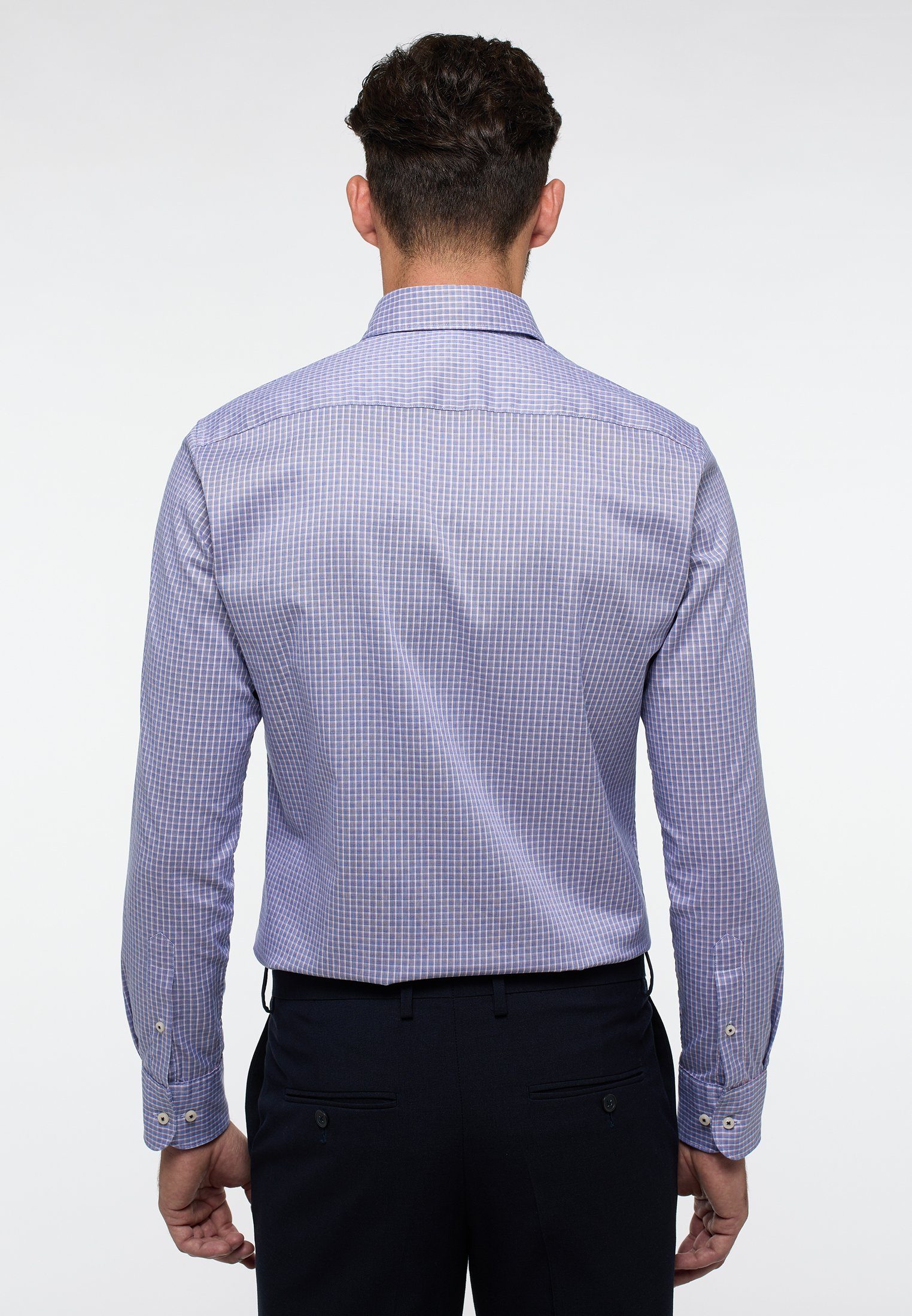 Eterna Overhemd met lange mouwen Slim fit