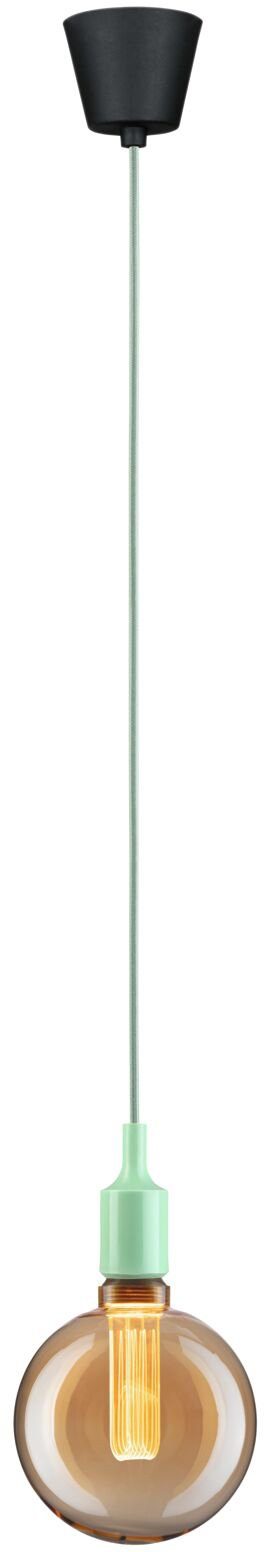 Paulmann Hanglamp Ketil E27, max. 1x60W E27, 230V, stof/siliconen (1 stuk)