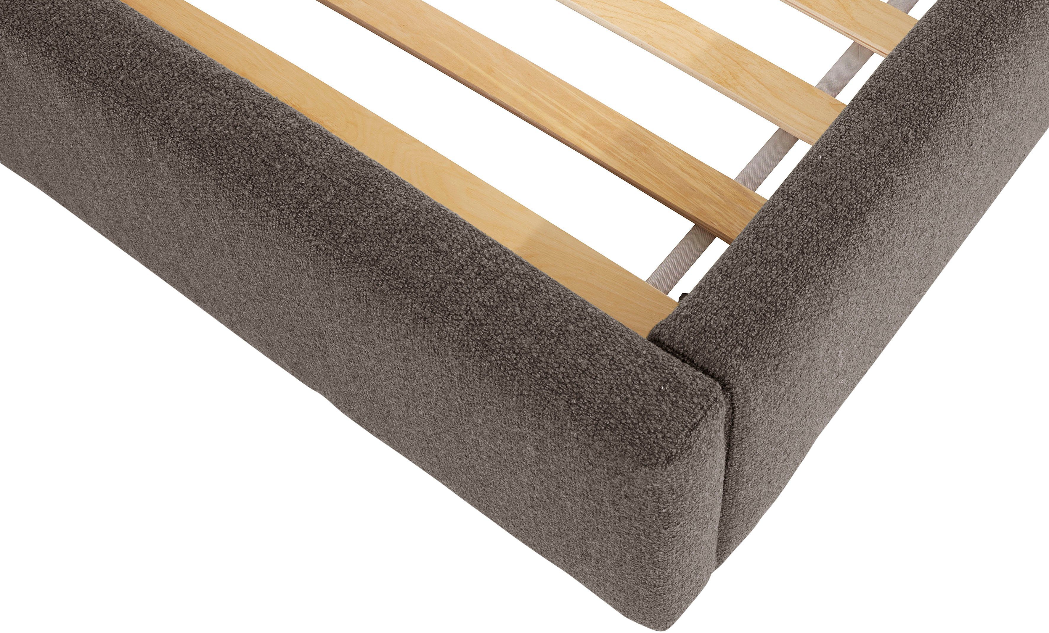 Home affaire Gestoffeerd bed Annera, kussenvulling met veren Inclusief lattenbodem, ligoppervlak 140 of 180 cm kiesbaar