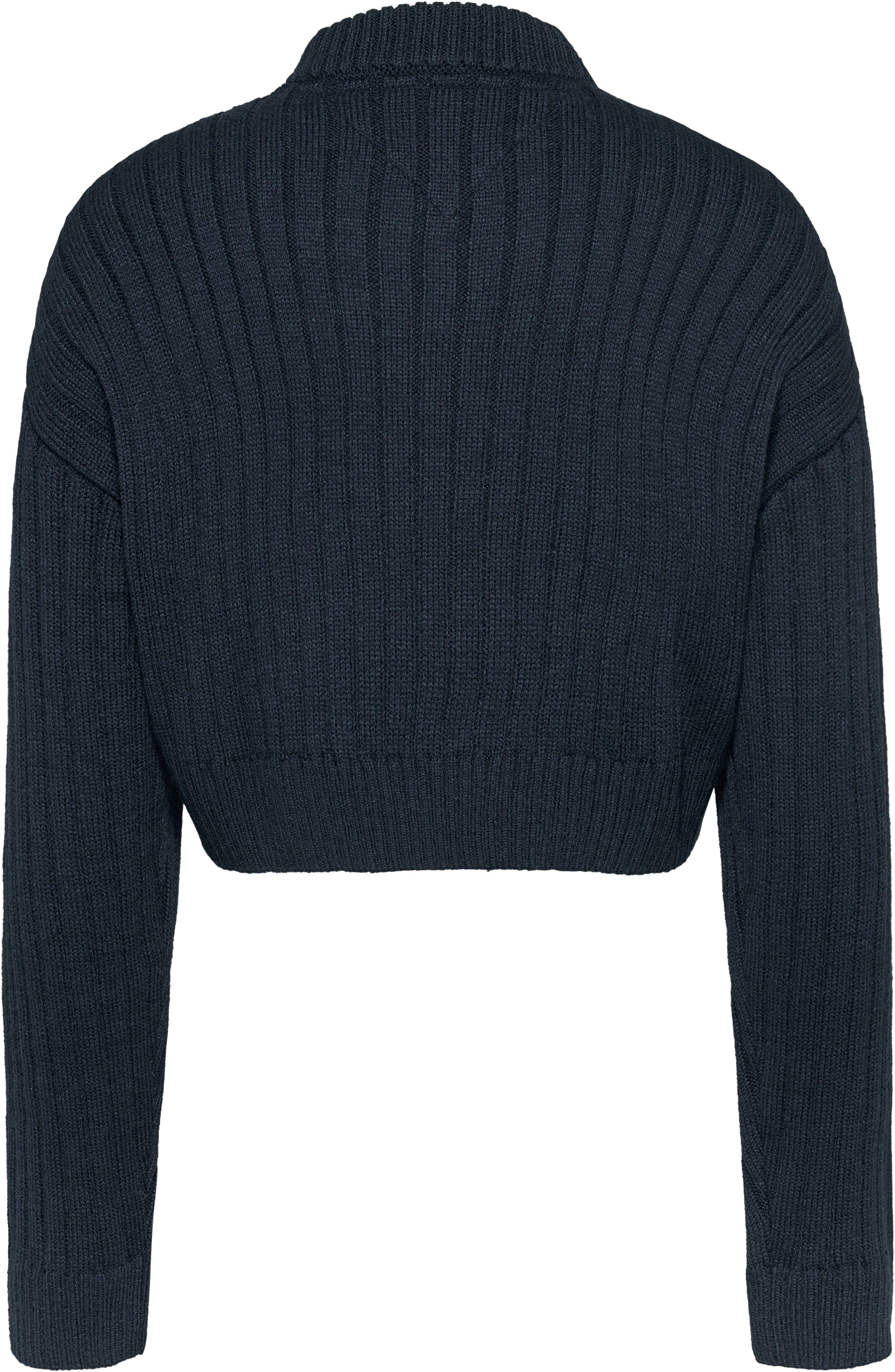 TOMMY JEANS Gebreide trui TJW VNCK CENTER FLAG SWEATER EXT