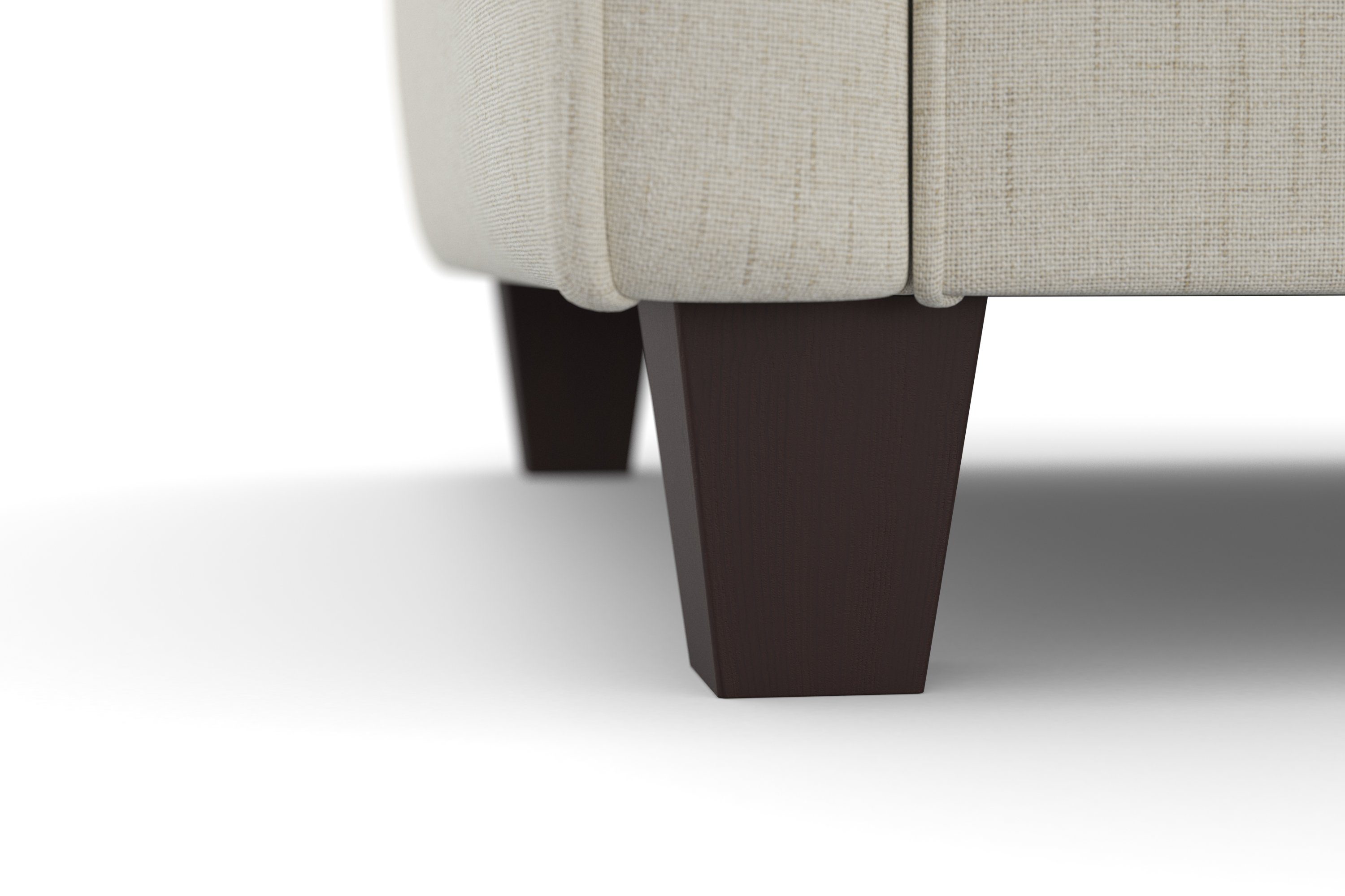 Home affaire Fauteuil County met engelse naad en binnenveringsinterieur (1 stuk)