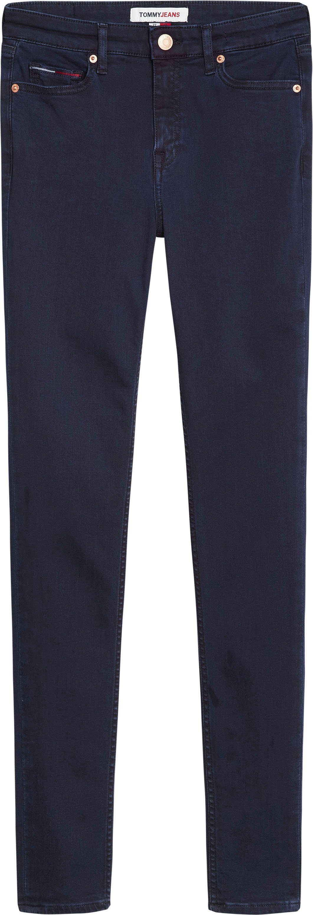 TOMMY JEANS Skinny fit jeans Nora Mid Rise Skinny Fit met tommy jeans-logobadge & borduursels