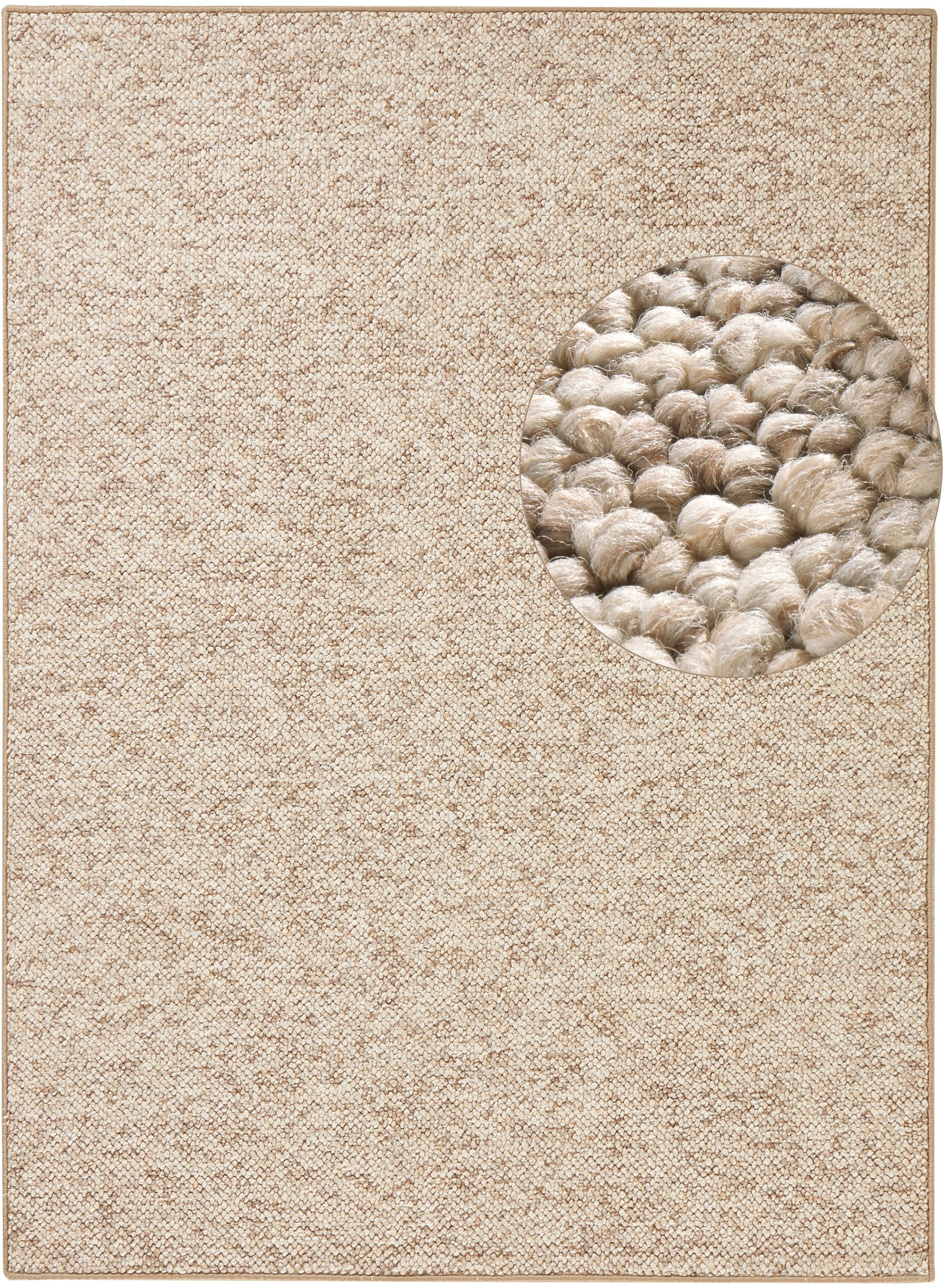HANSE Home Vloerkleed Wolly 2 Vlakweefsel, loper, Scandi, wol-look, eetkamer, woonkamer, gang
