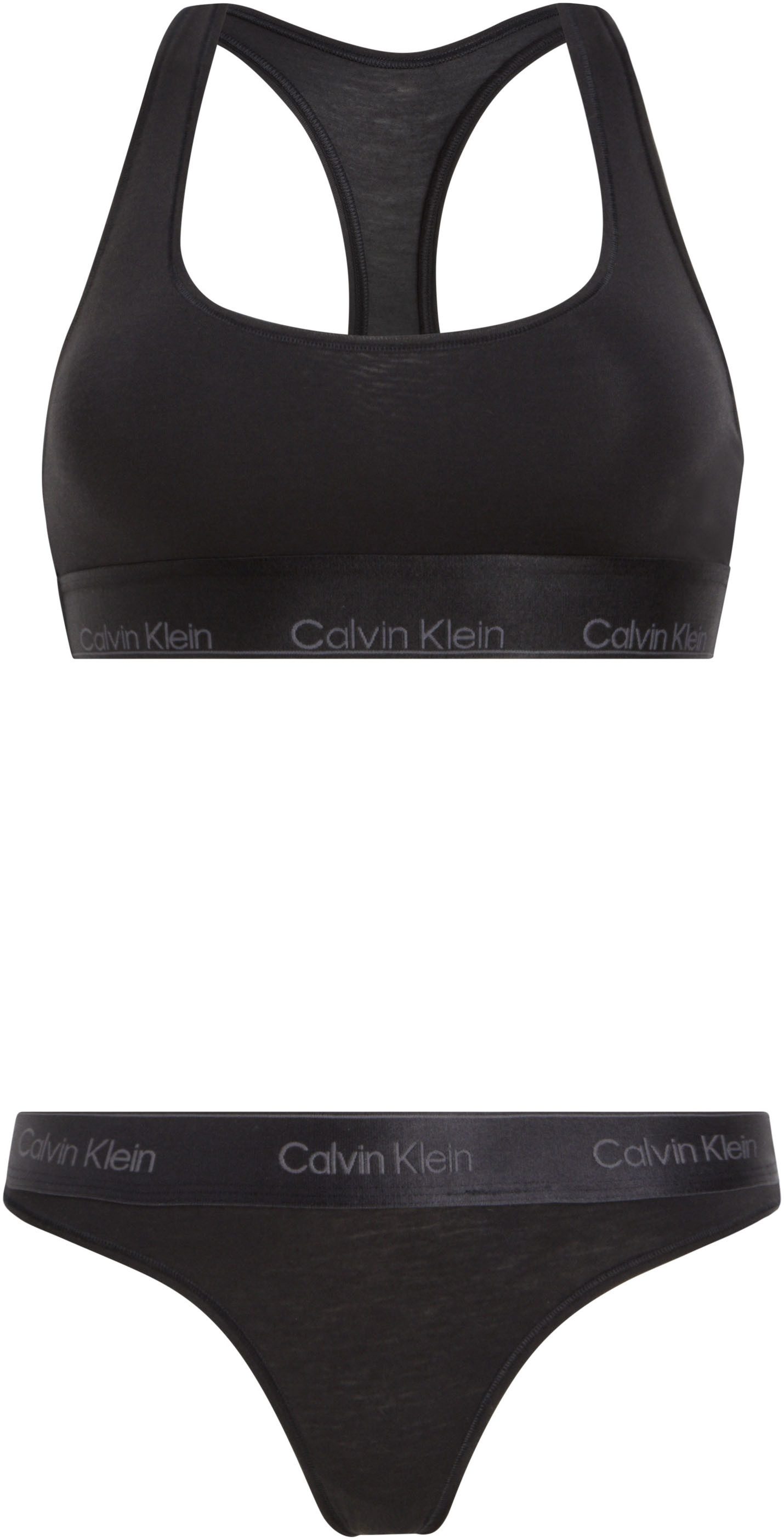 Calvin Klein Bralette-bh UNDERWEAR GIFT SET met ck-logo-opschrift (set 2-delig)