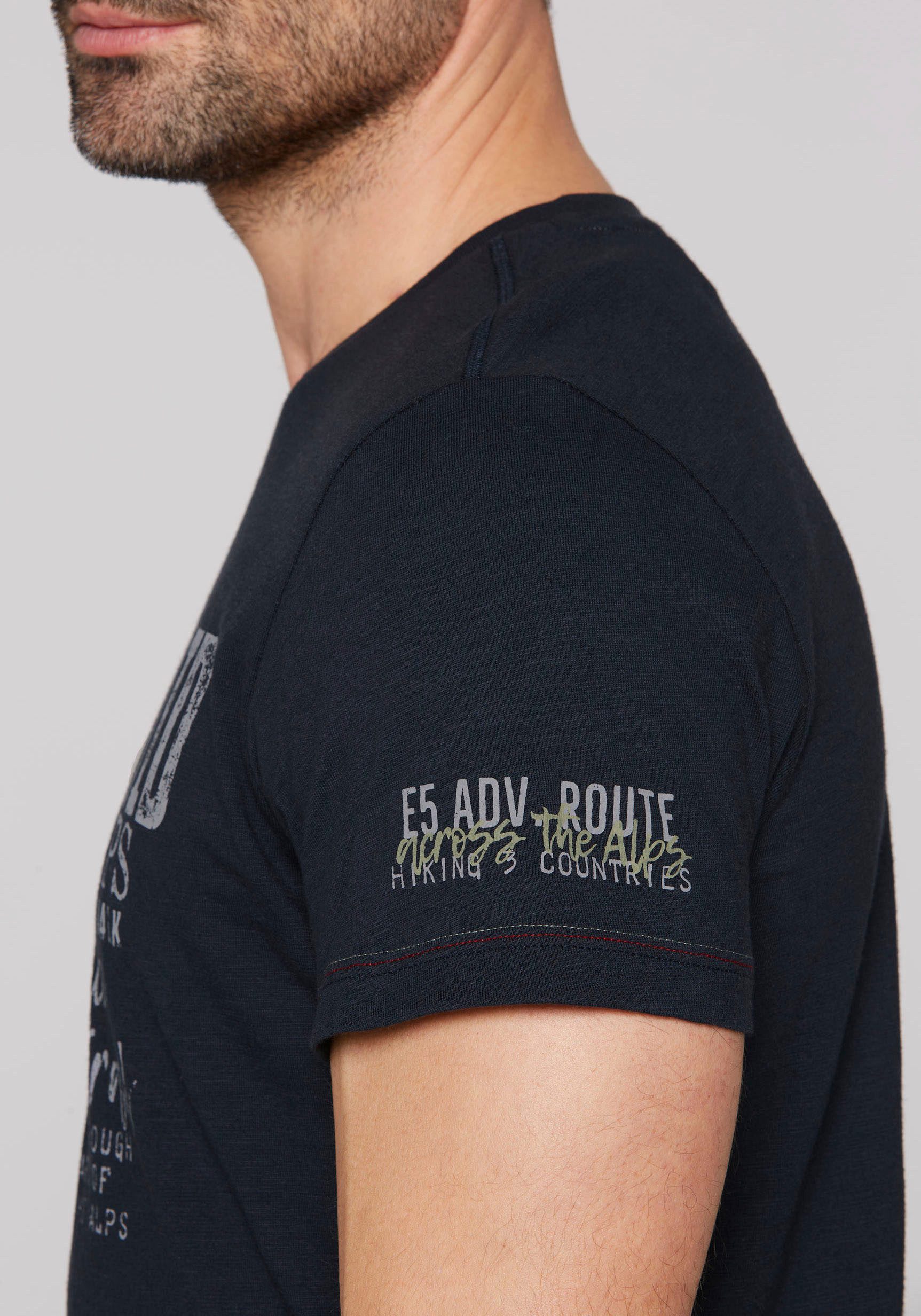 CAMP DAVID T-shirt met logoprints