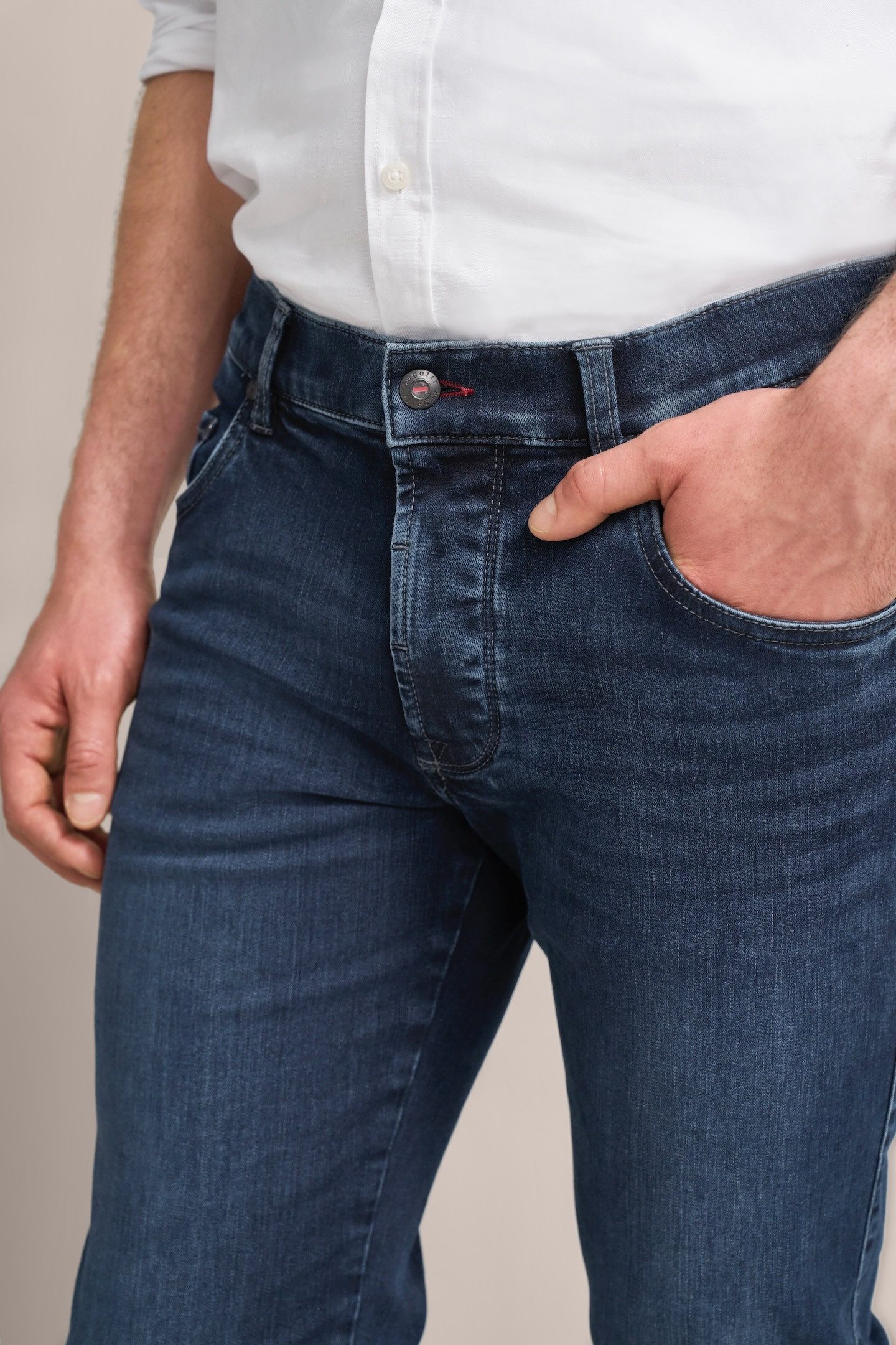 Bugatti 5-pocket jeans bijzonder comfortabel