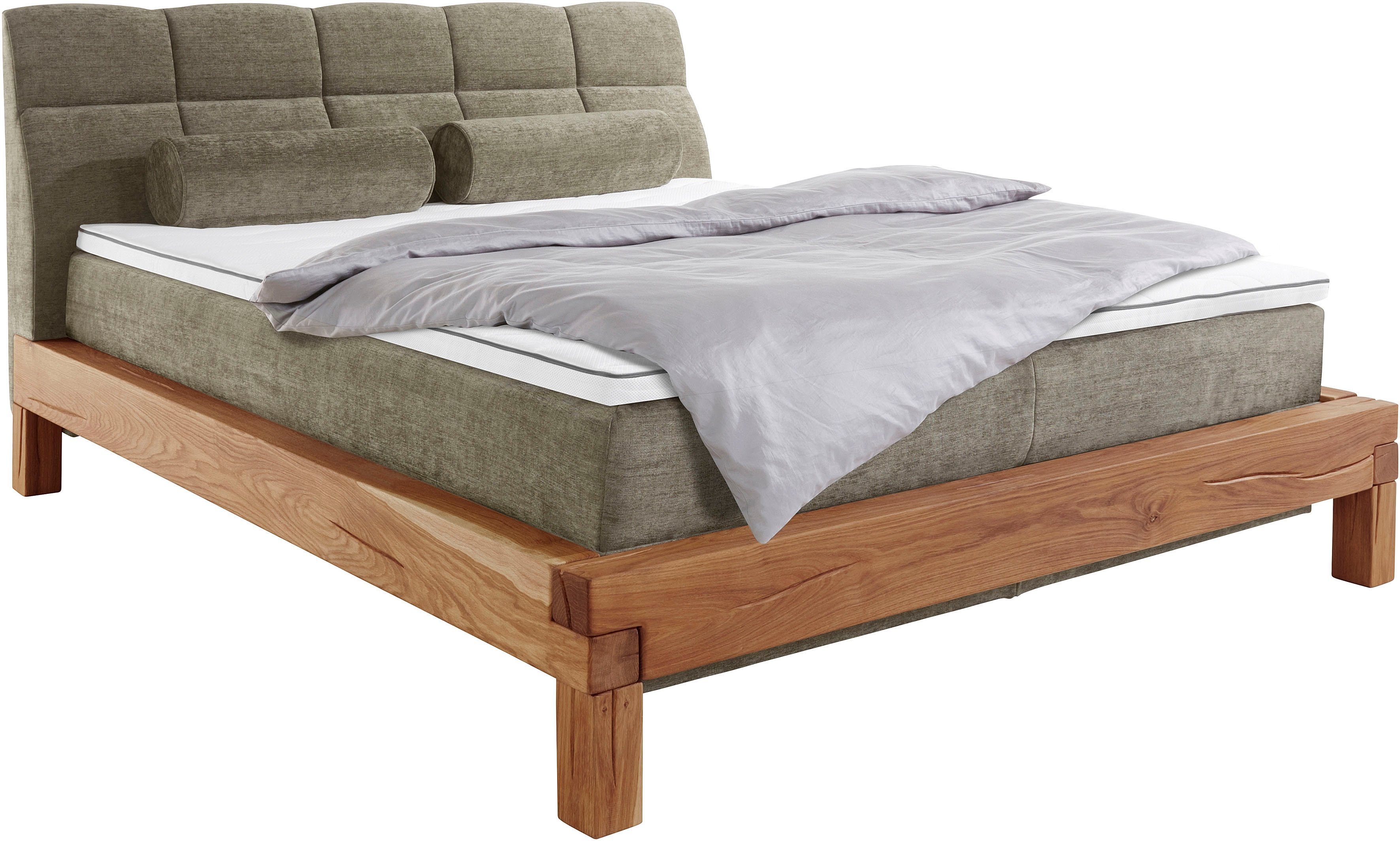 Home affaire Boxspring Villads Ligoppervlak: 180x200 cm, inside-boxspringonderbouw, gerecyclede stoffen