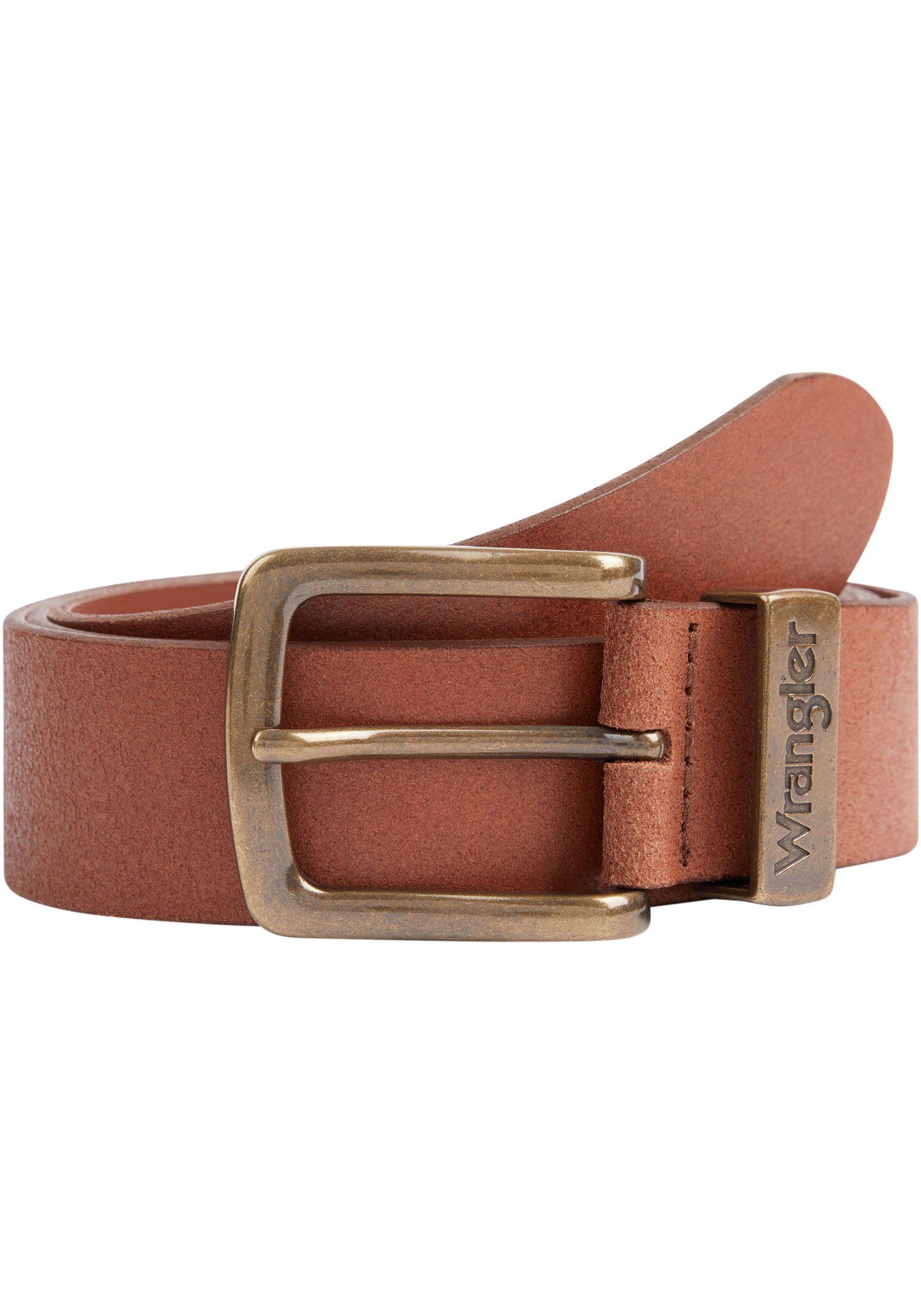 Wrangler Leren riem METAL LOOP