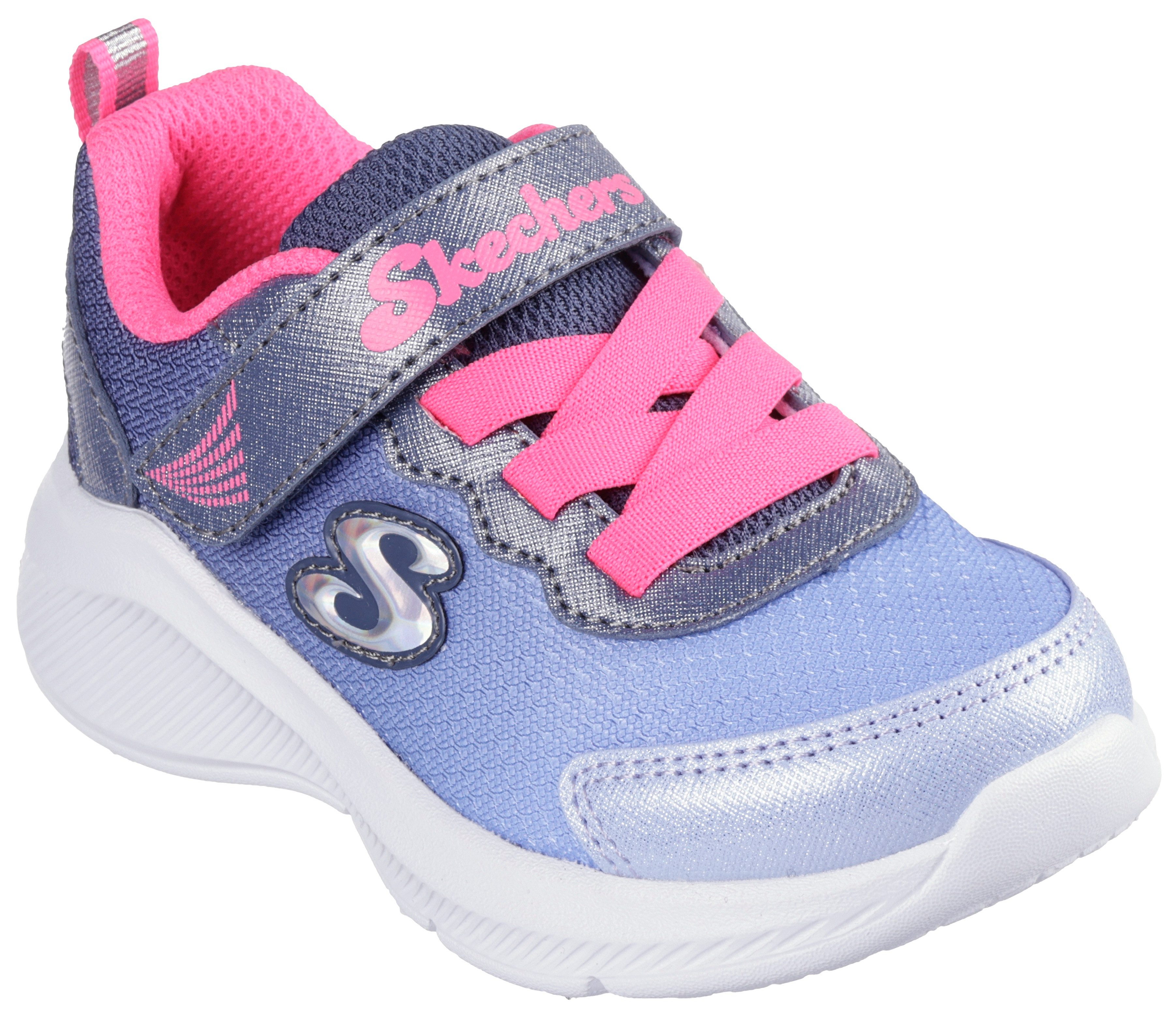 Skechers Sneakers SOLE SWIFTERS freizeitschoen, klittenbandschoen met glinsterende klittenbandsluiting