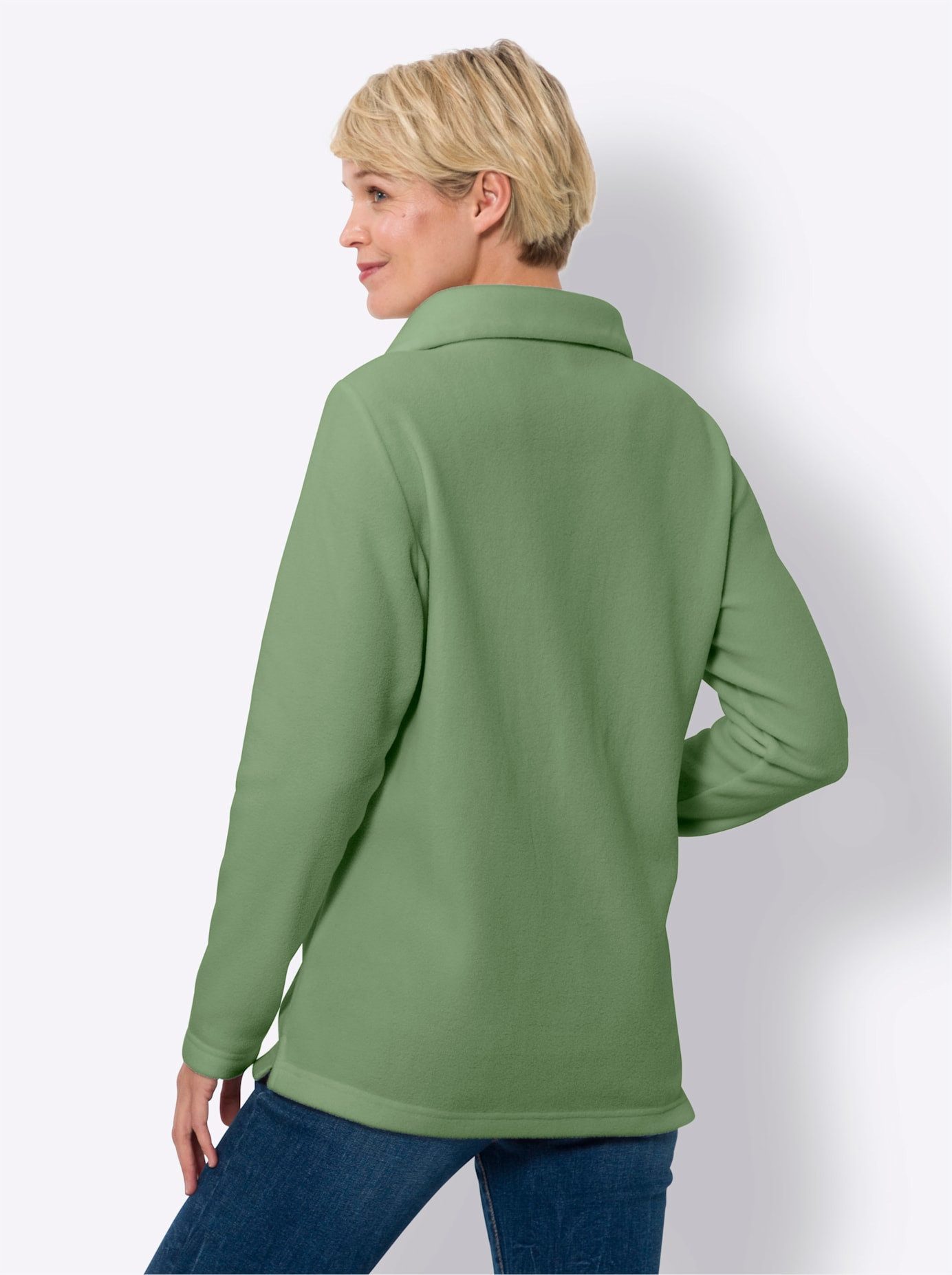 Classic Basics Fleece-shirt Fleeceshirt (1-delig)