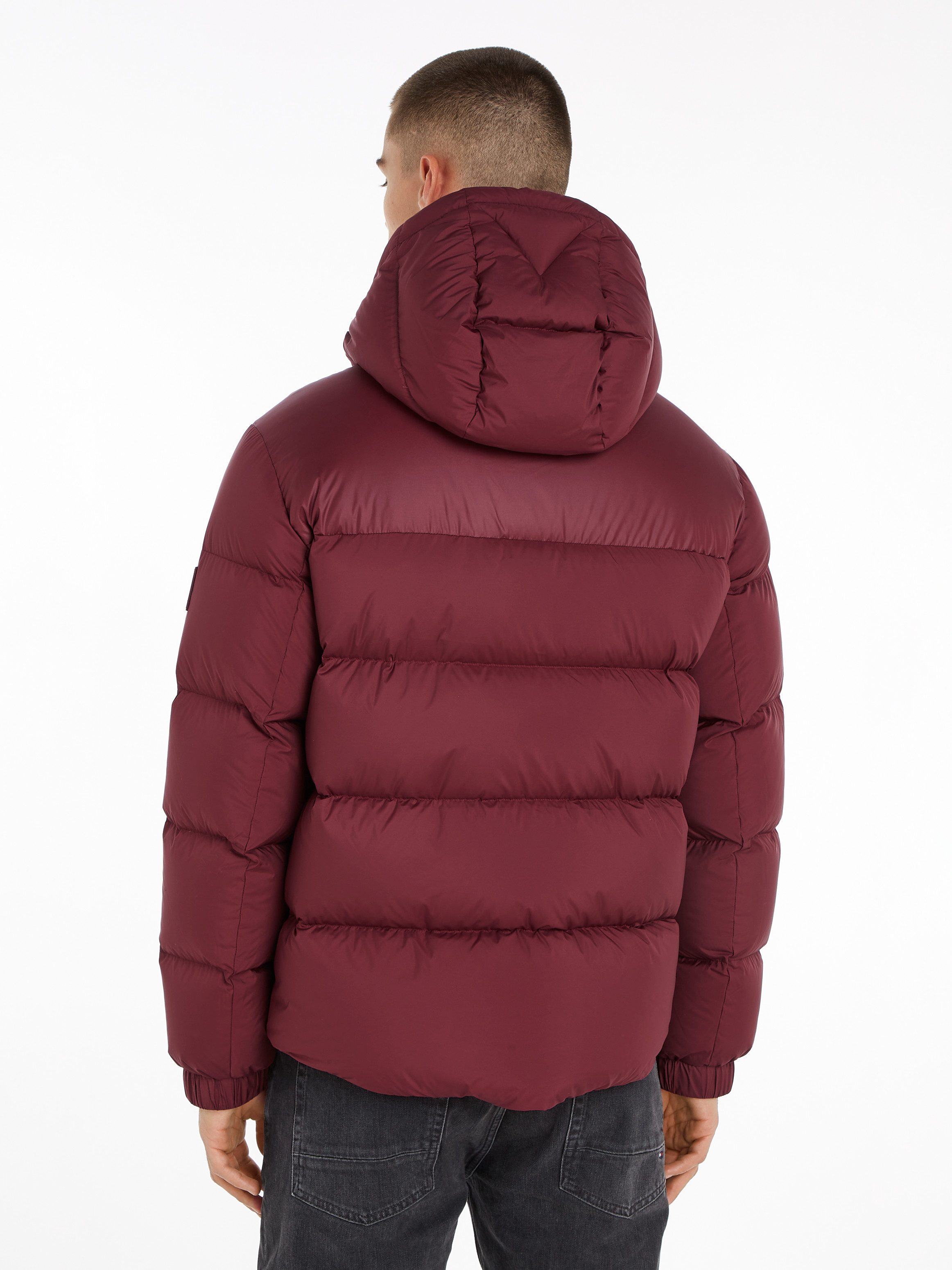 Tommy Hilfiger Gewatteerde jas MIX DOWN HOODED PUFFER JACKET