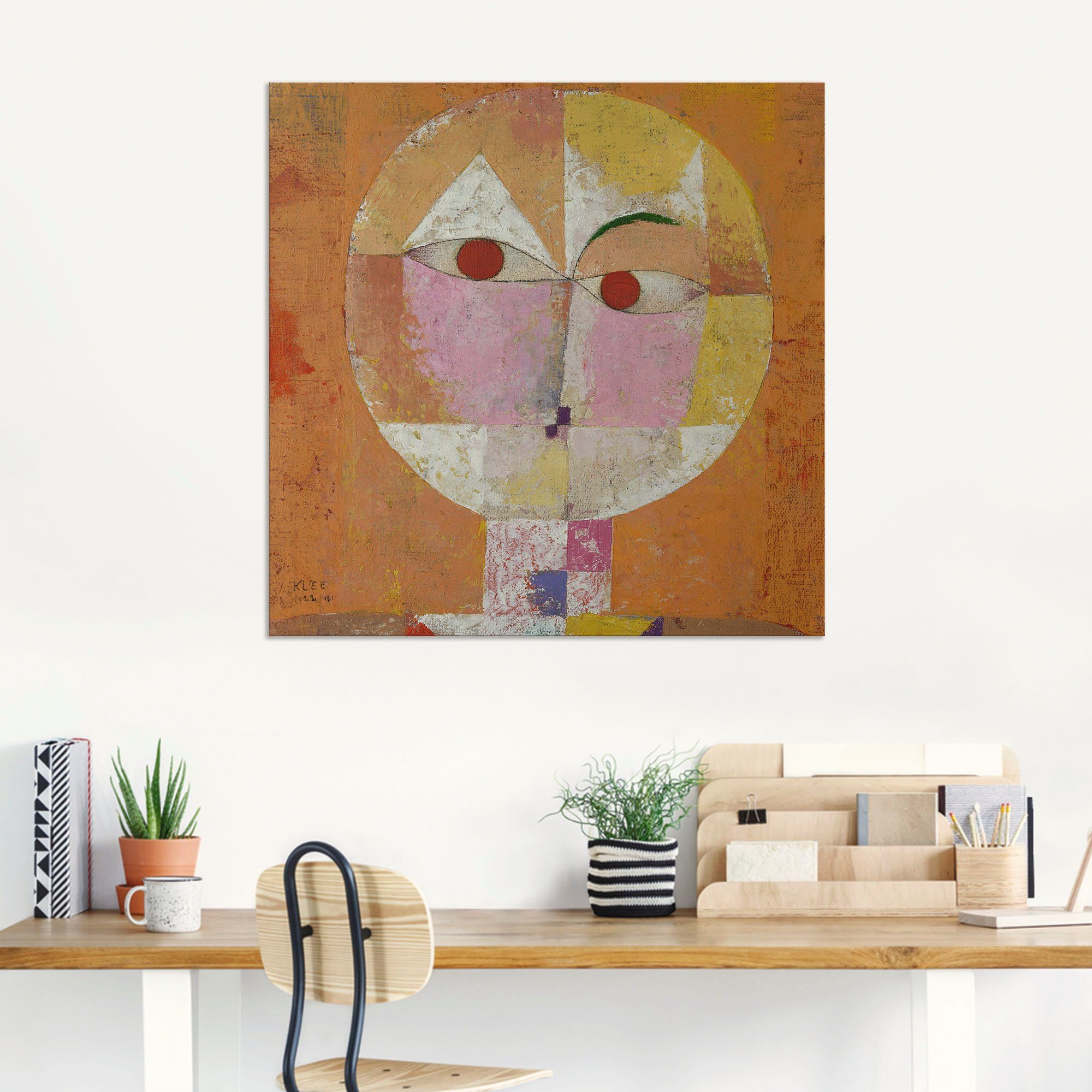 Artland Artprint Senecio als artprint van aluminium, artprint voor buiten, artprint op linnen, poster in verschillende maten. maten