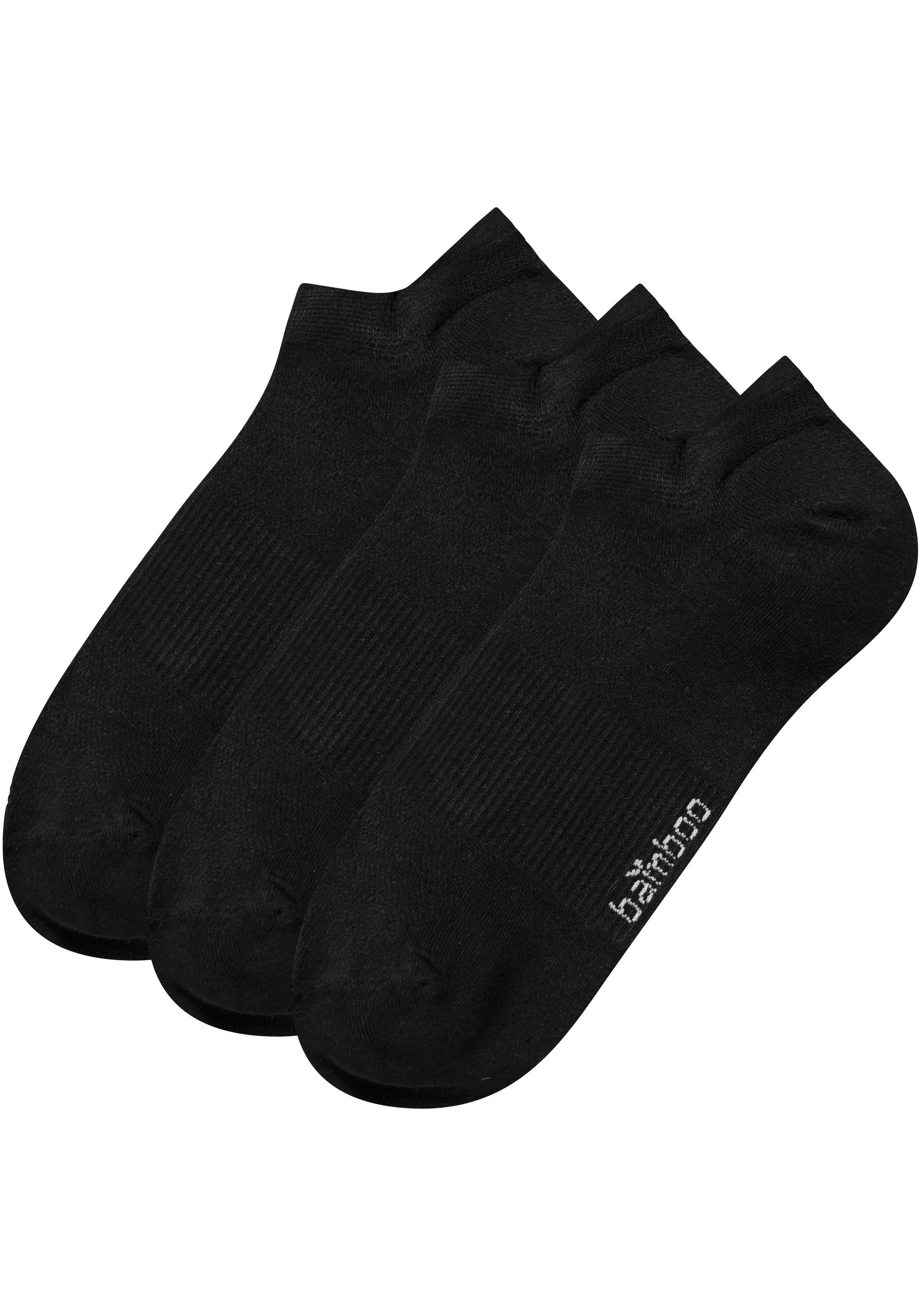 Apollo Enkelsokken Sneakersokken met hiellus bamboe comfort en perfecte pasvorm (6 paar Set van 6)