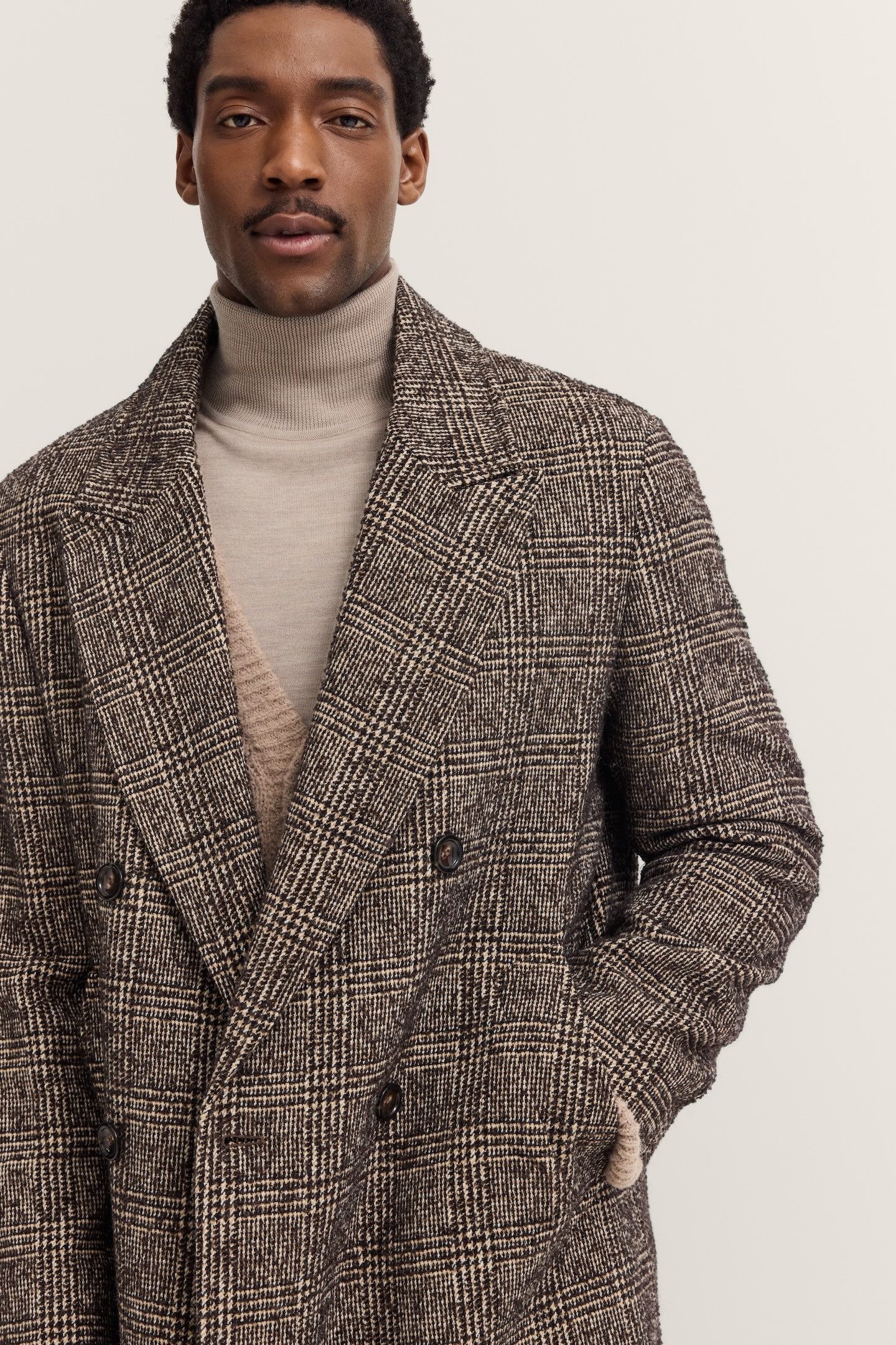 Bugatti Lange jas Loose fit