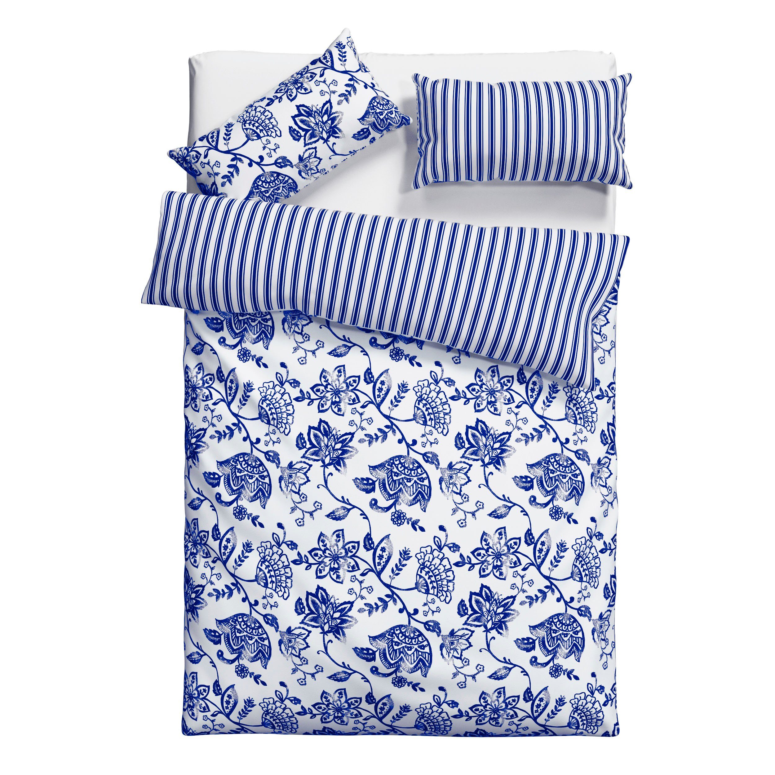 andas Beddengoed Nordby Bedlinnen van katoen, Scandinavisch design, vanaf maat 135x200 cm (2-delig)