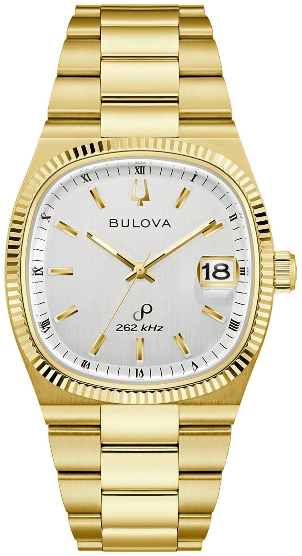 Bulova Kwartshorloge Super Seville Horloge, herenhorloge, stalen band, analoog