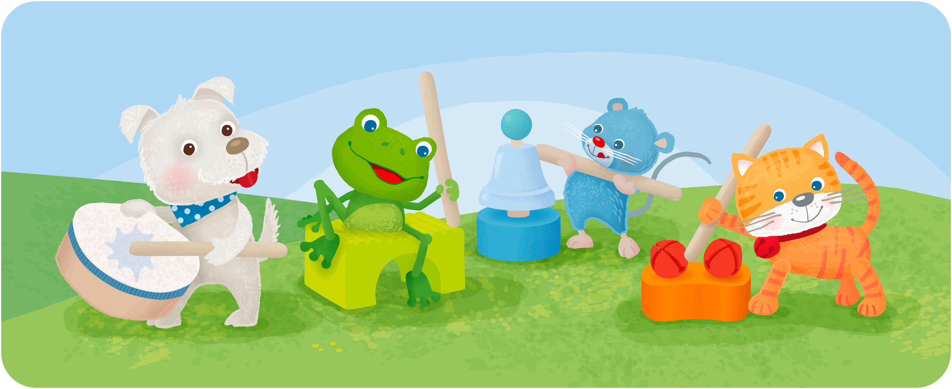 Haba Spel Mijn eerste spellen - Geluid-spellenverzameling Mijn eerste spellen