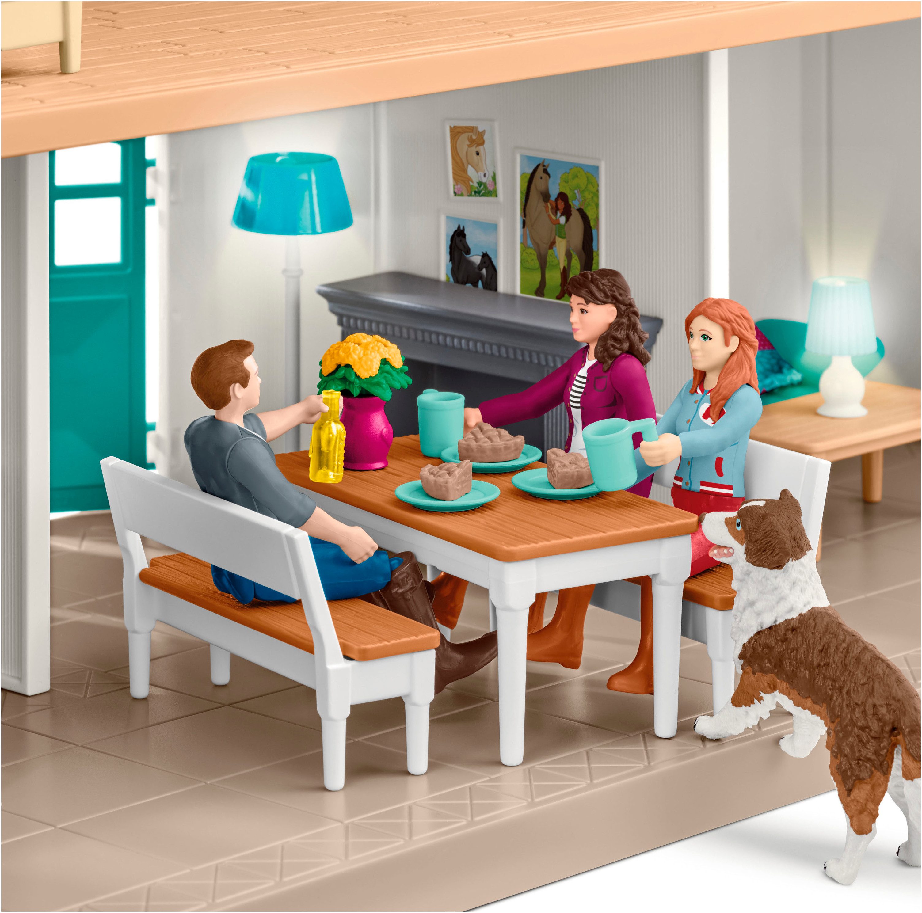 Schleich® Speelwereld HORSE CLUB, Lakeside Country House and Stable (42706)