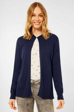 cecil vest in hoodie-stijl blauw