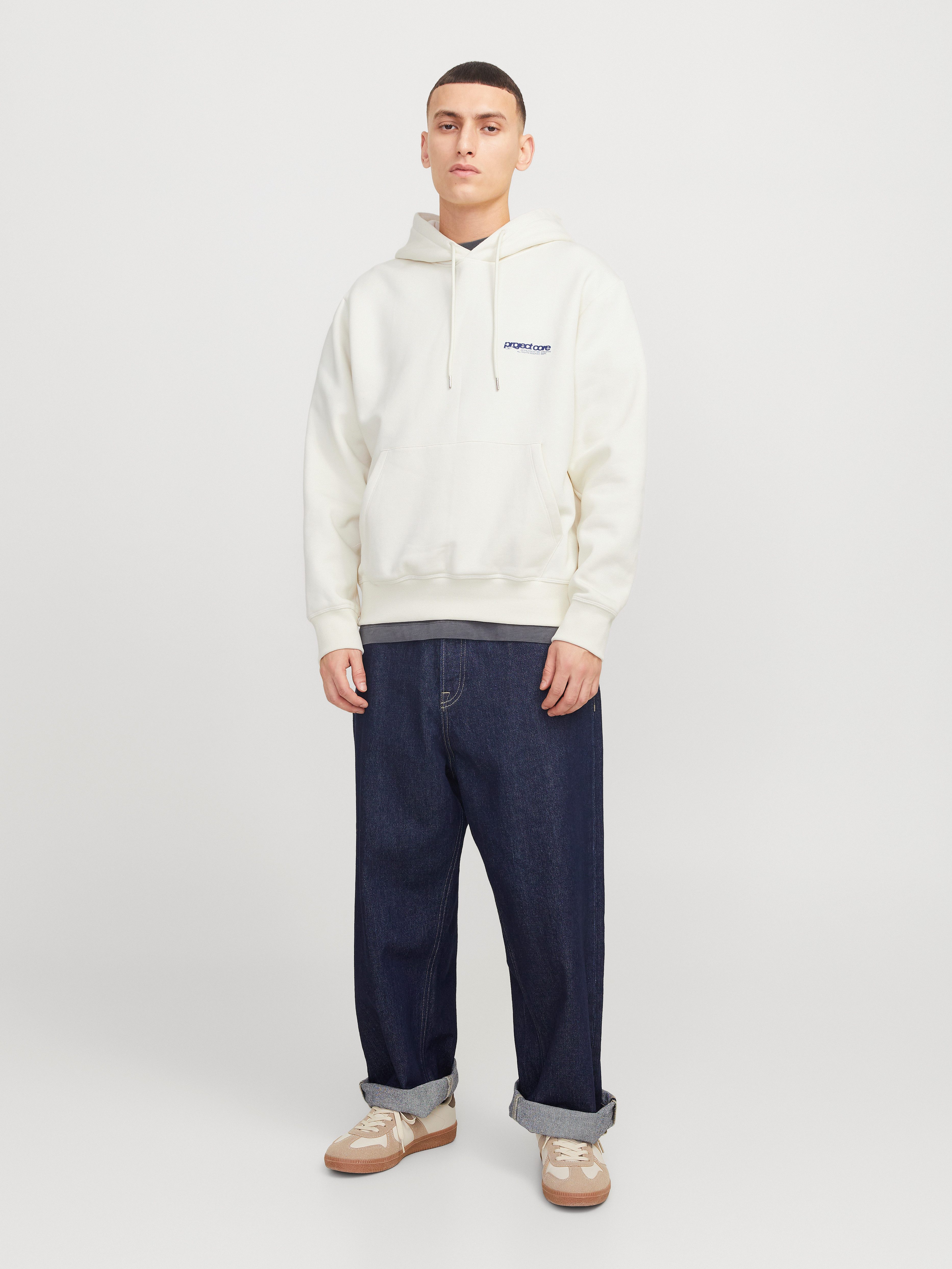 Jack & Jones Hoodie JCOUNION PRINT SWEAT HOOD NOOS