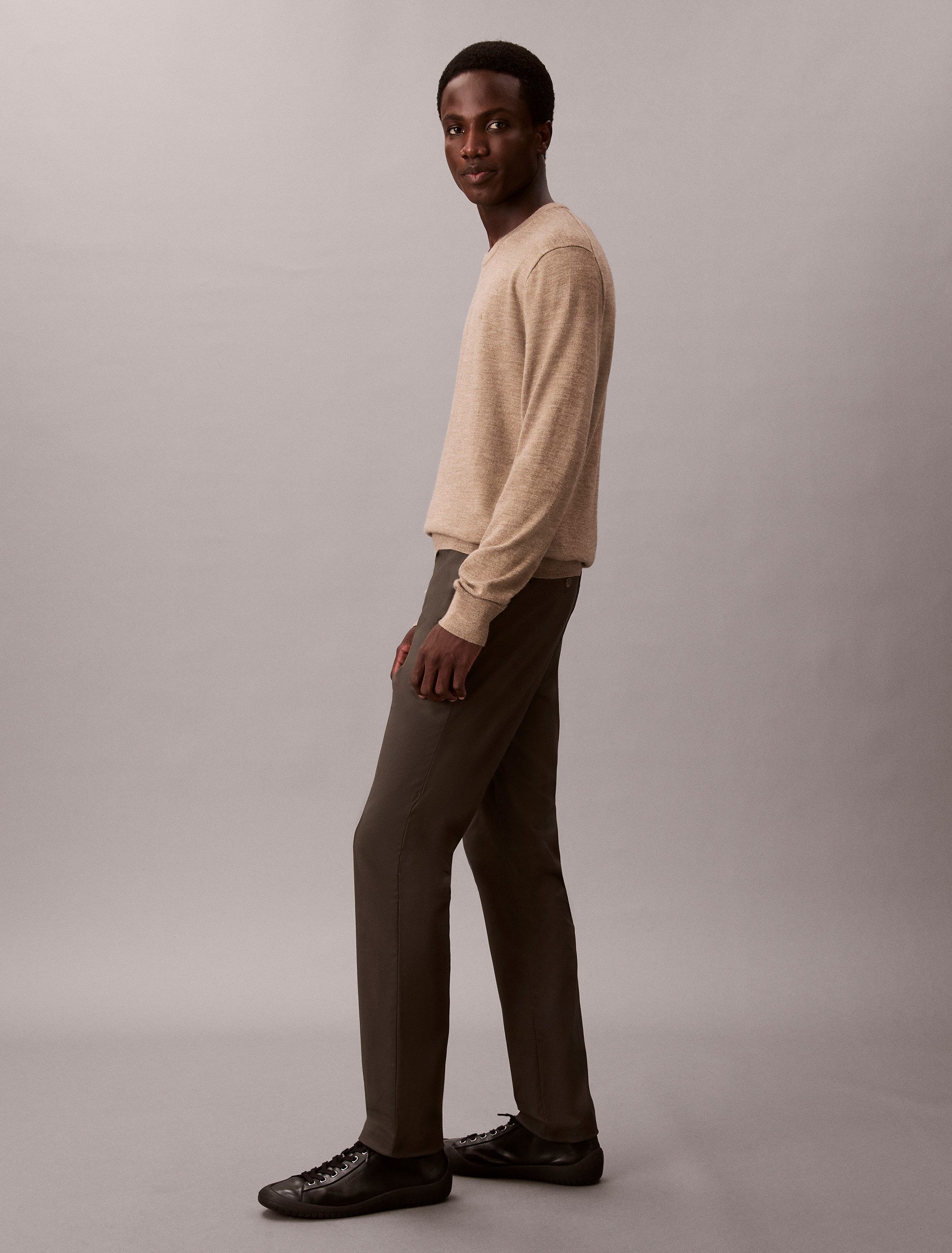 Calvin Klein Chino SLIM SATEEN CHINO TROUSER