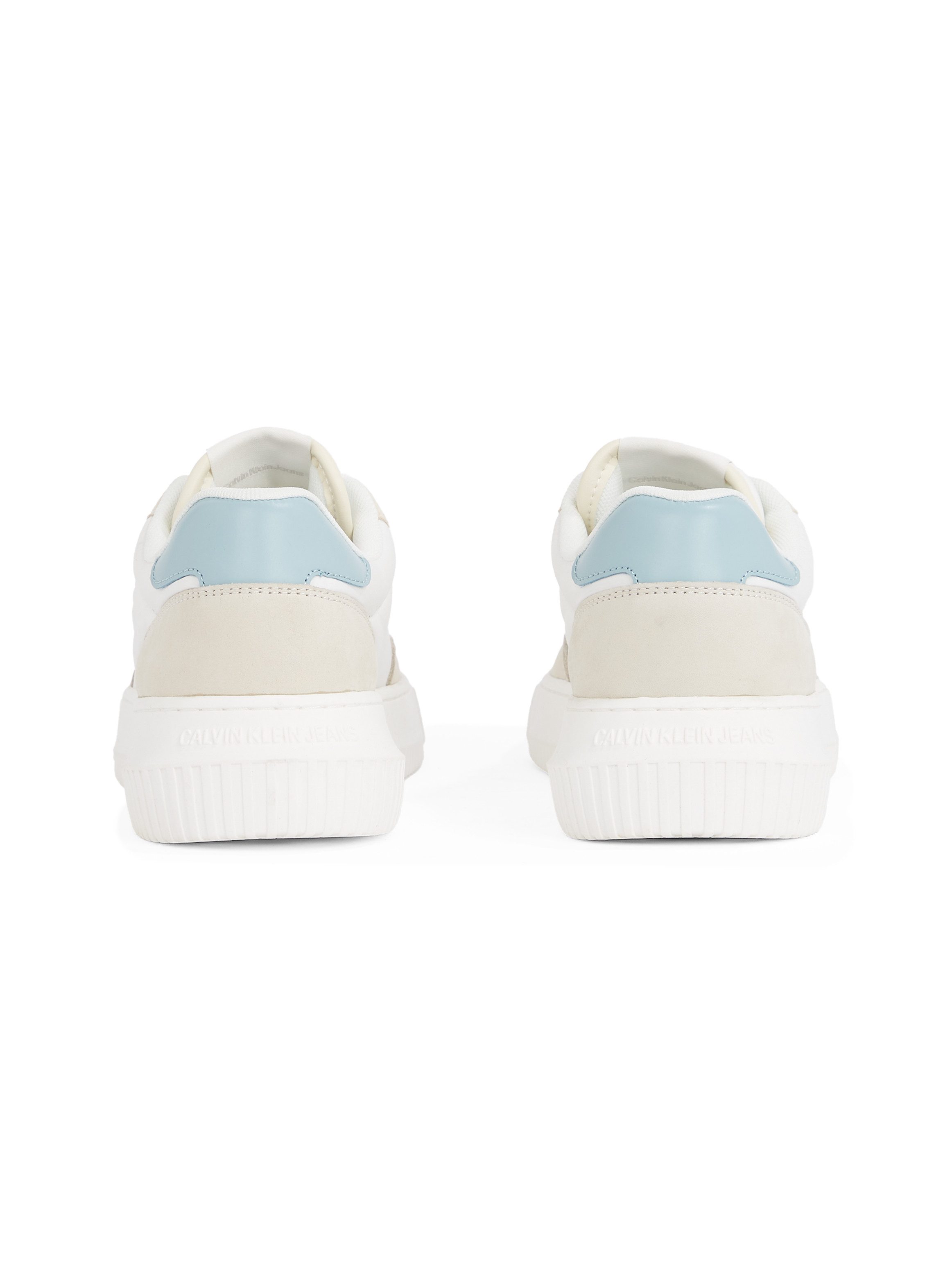 Calvin Klein Sneakers CHUNKY CUPSOLE LOW MIX IN , vrijetijdsschoen, lage schoen, veterschoen met ck-logo