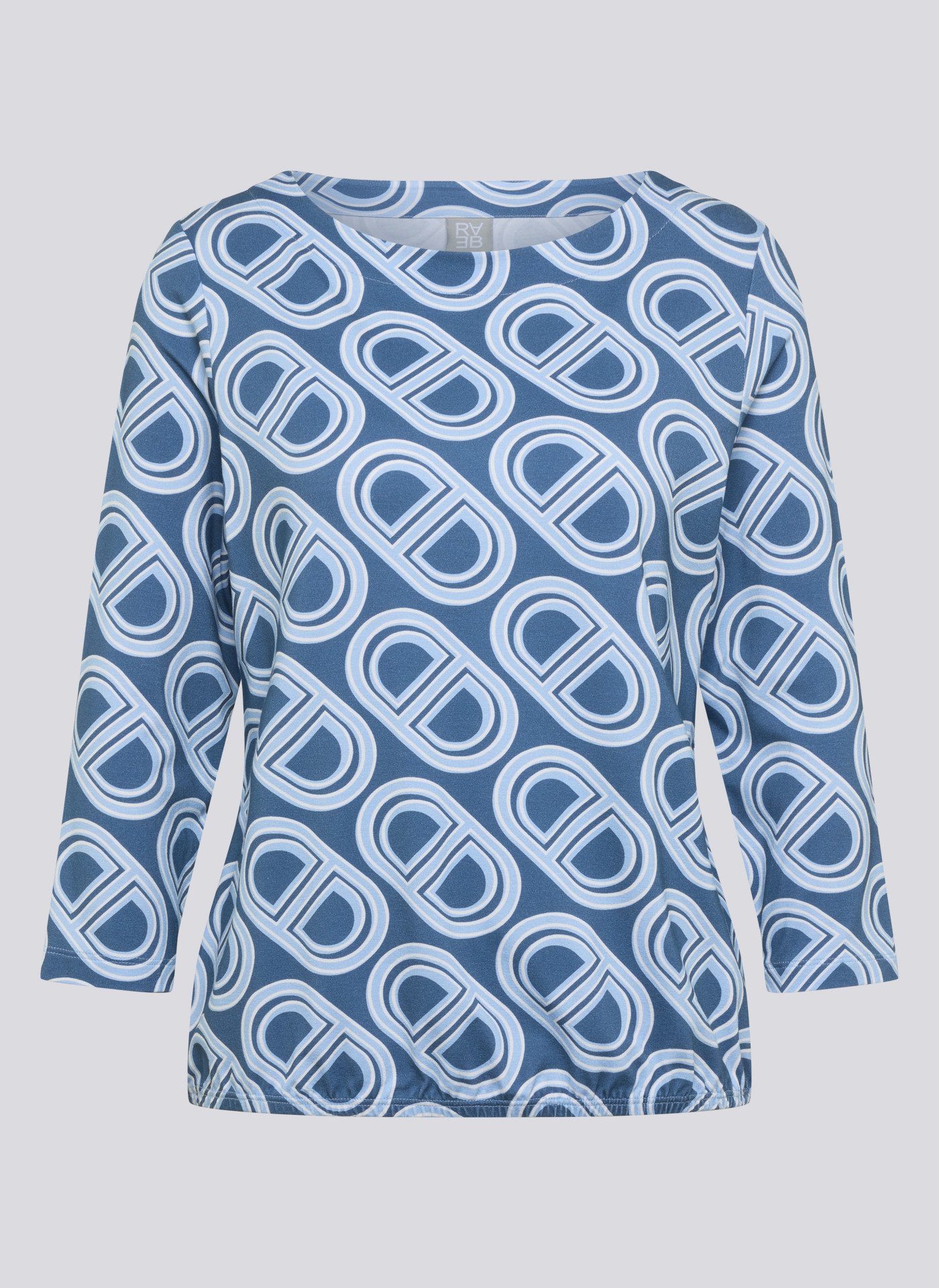 Rabe Shirt met 3/4 mouwen met print all-over
