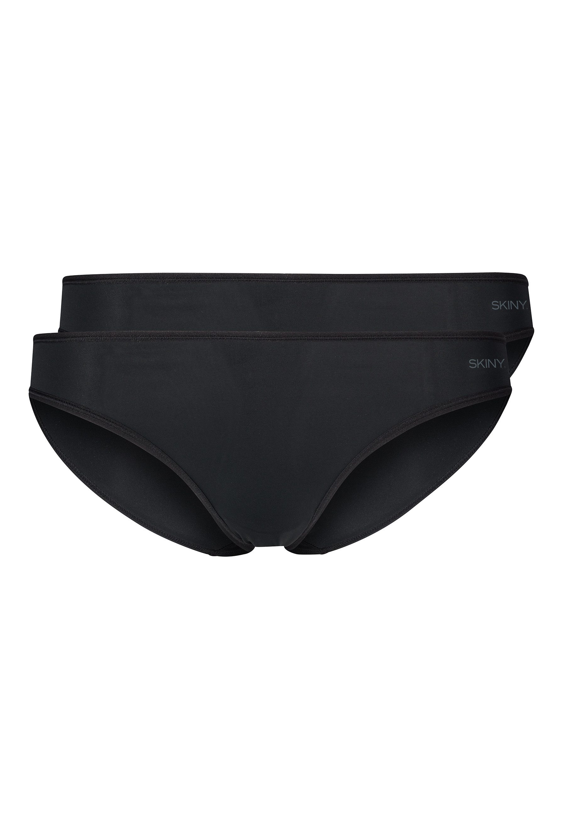 Skiny Rio-slip heuphoog gesneden (Set van 2) dames slips maat 38 zwart