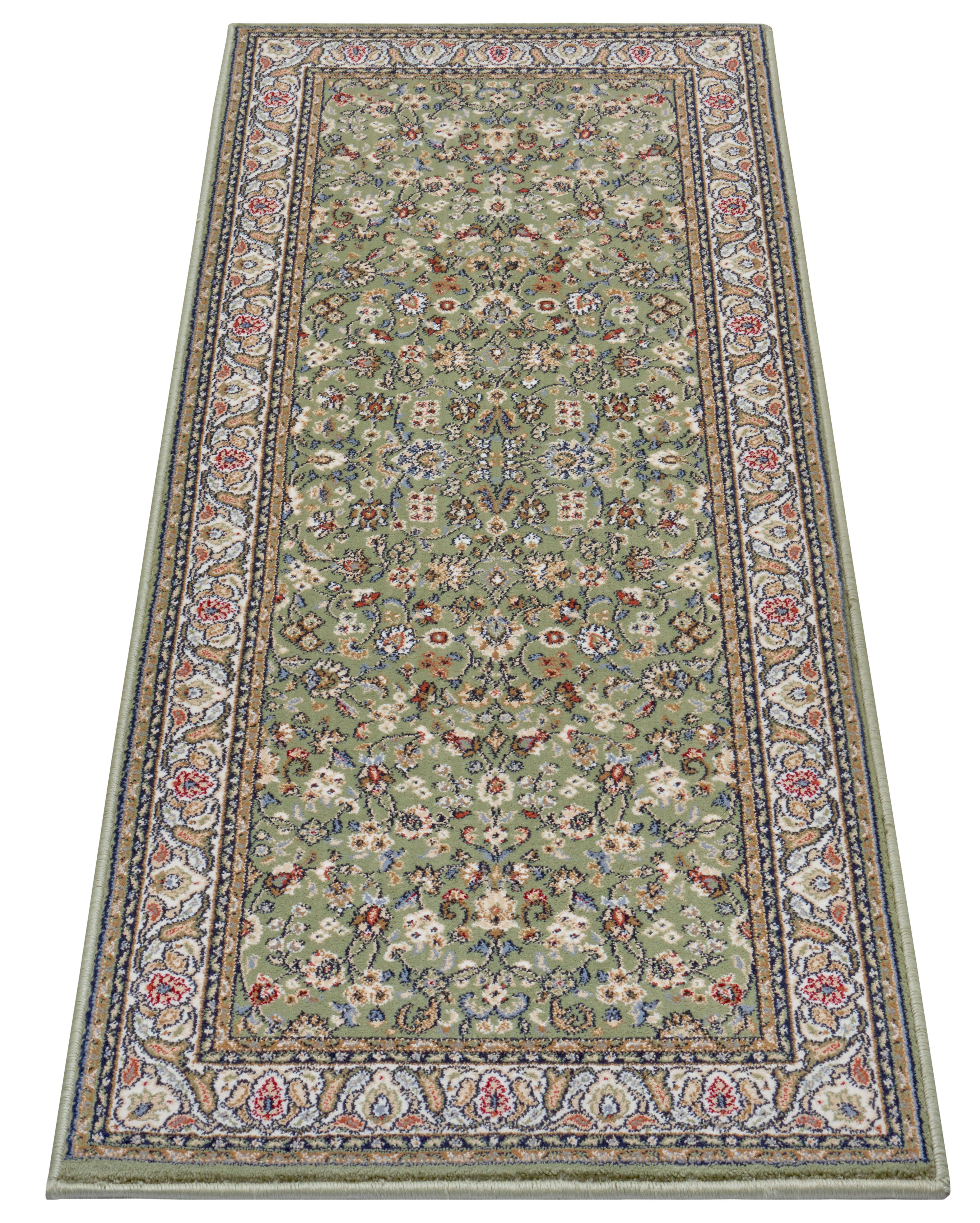 Perzische loper - Aljars groen 80x200 cm