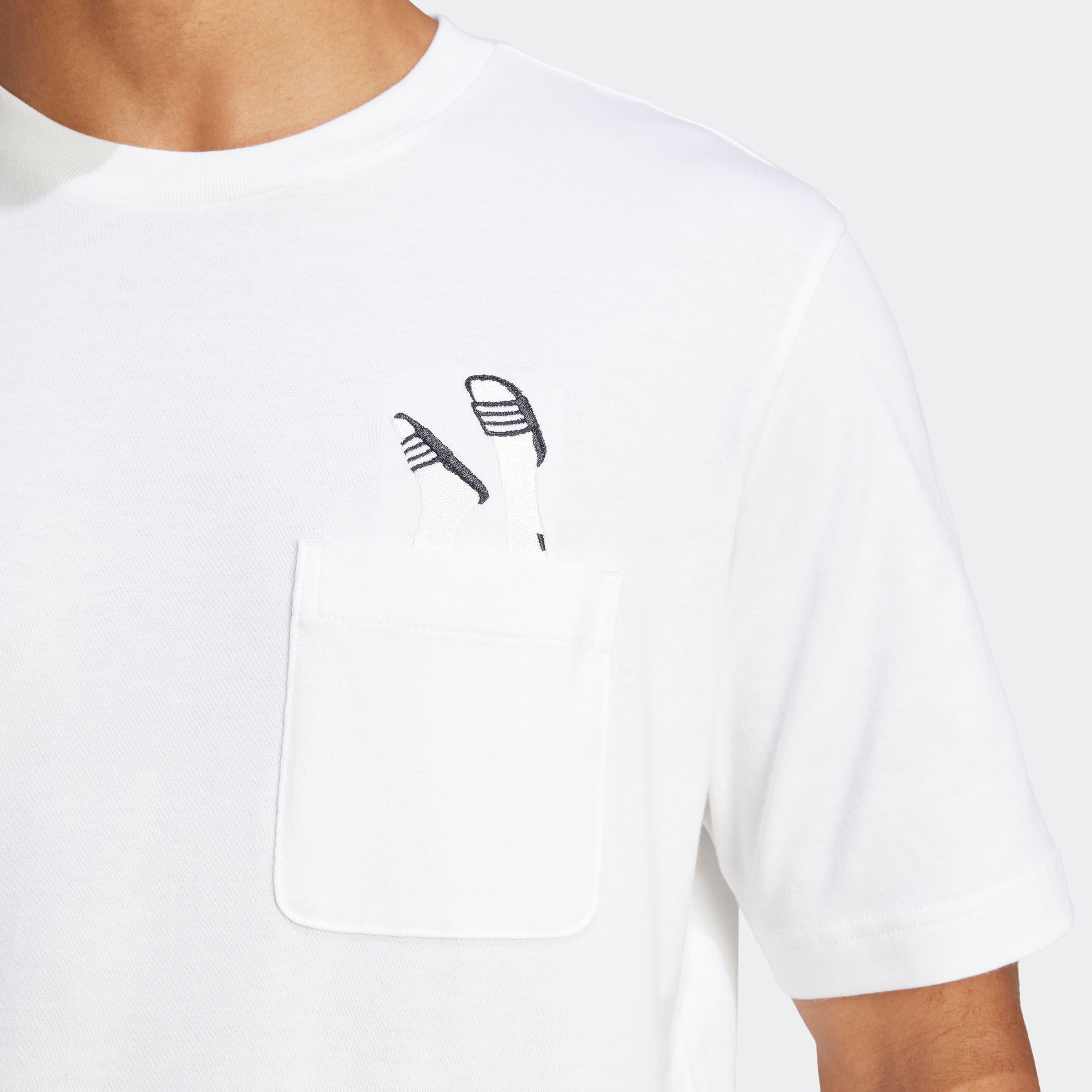 adidas Sportswear T-shirt M L SLIDE PKT T