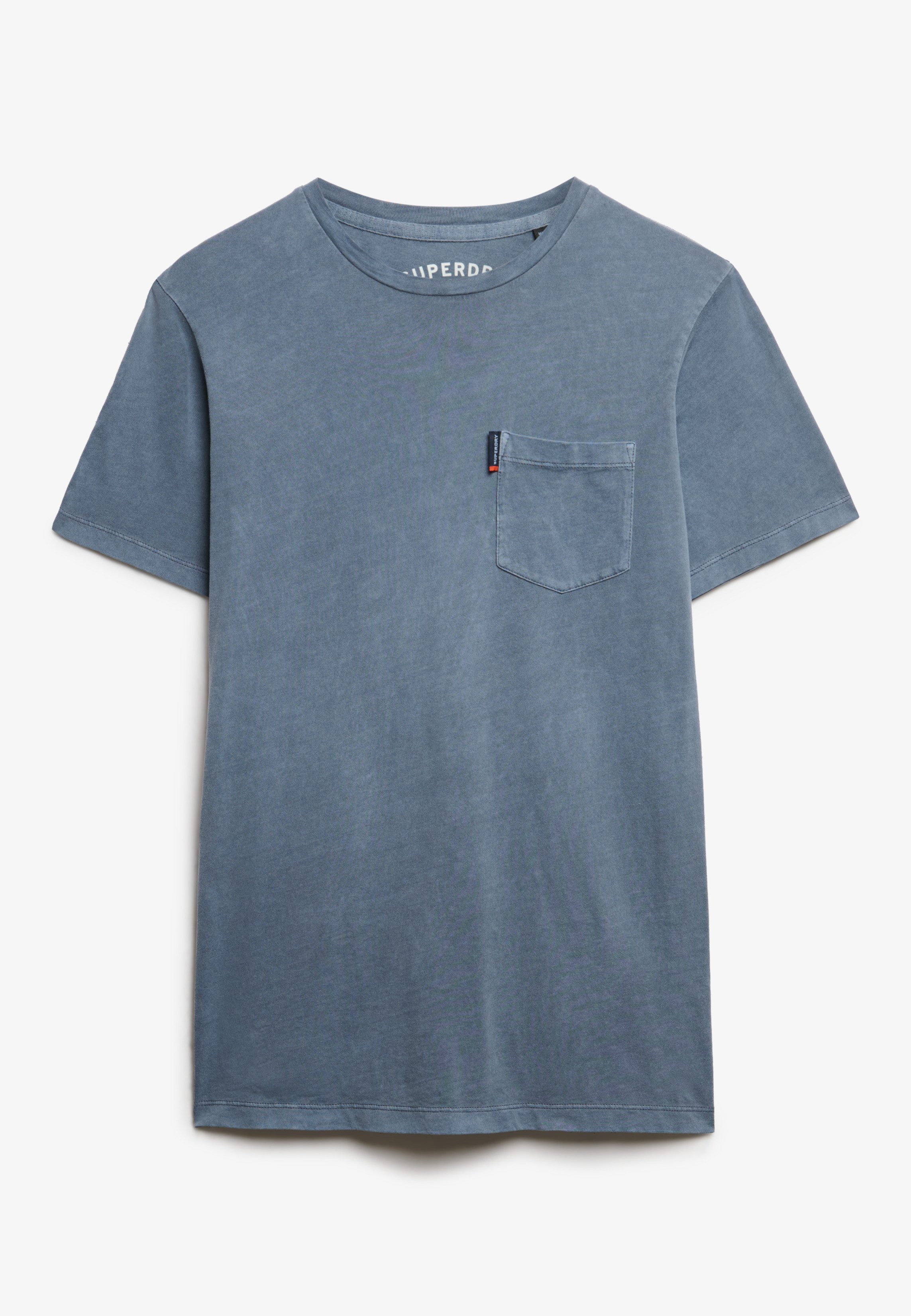 Superdry Shirt met ronde hals CLASSIC ESSENTIAL POCKET TEE