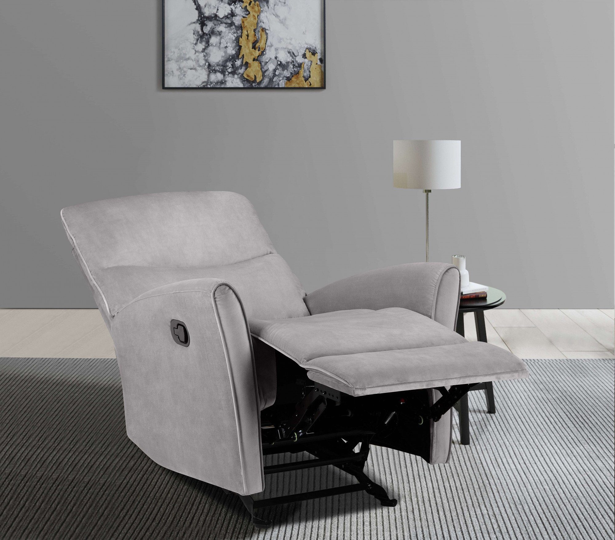 Home affaire Relaxfauteuil Chesley, tv-stoel met slaapfunctie, woonkamerstoel