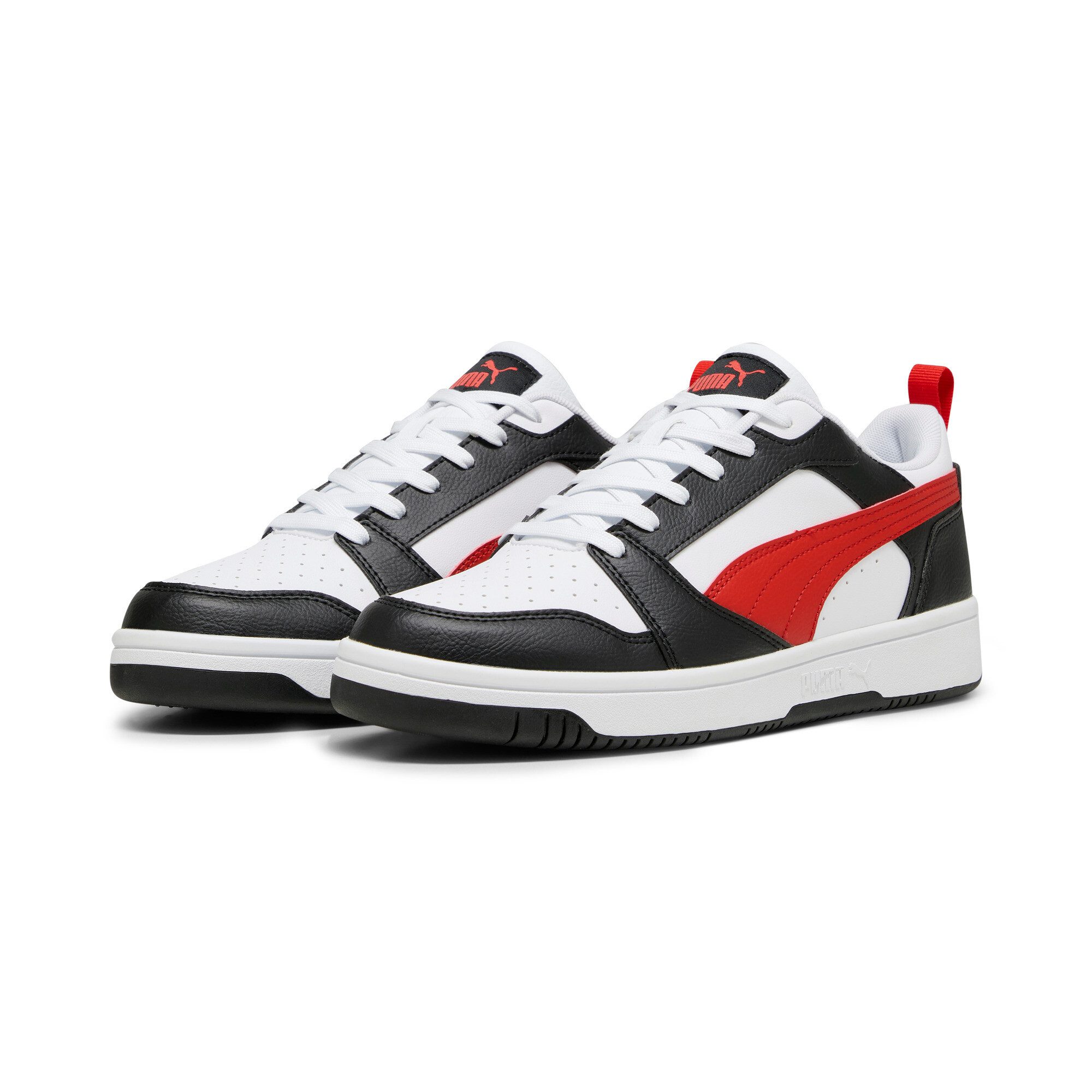 PUMA Sneakers REBOUND V6 LOW jongens lage sneakers maat 42,5 wit