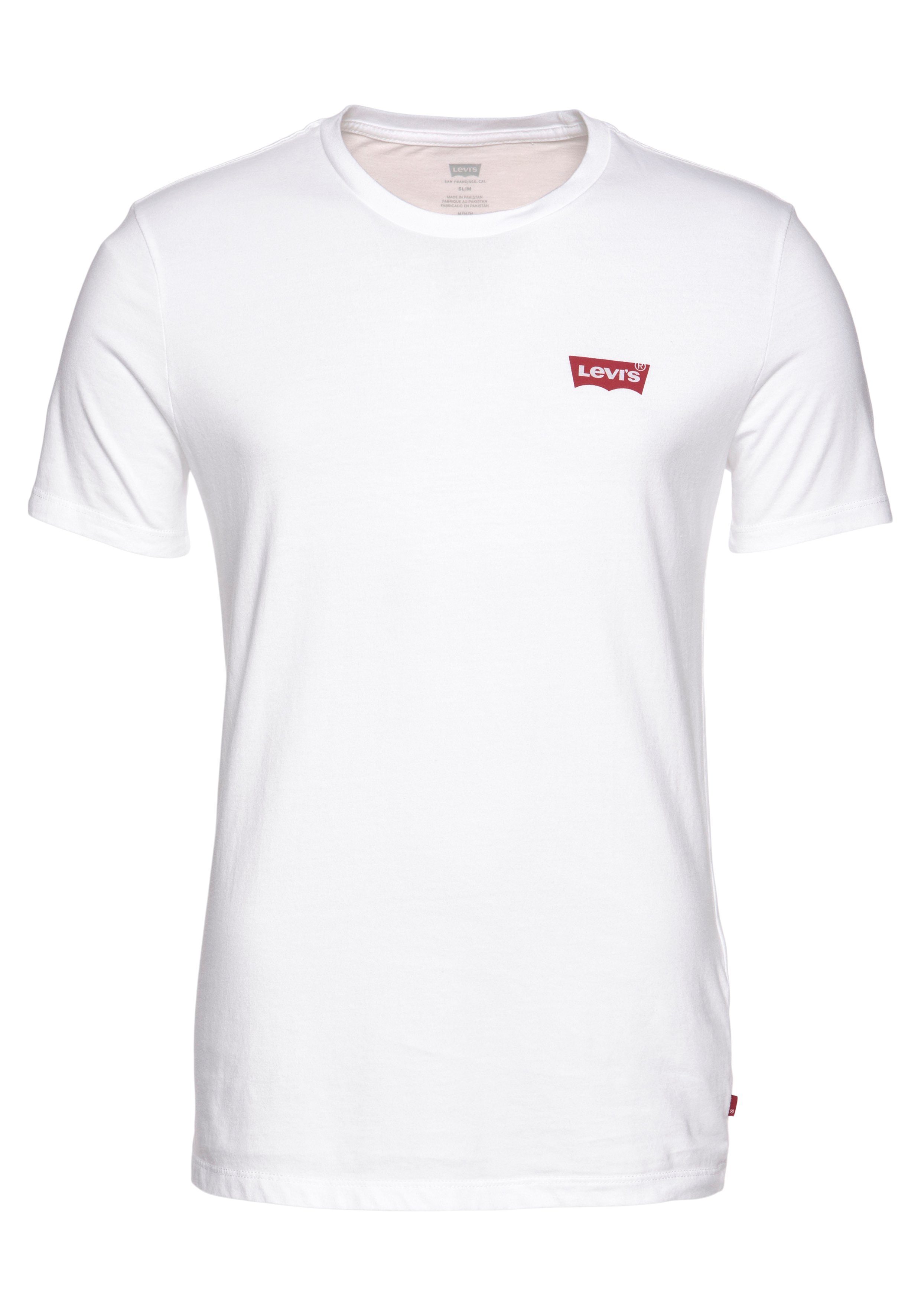 Levi's® Shirt met korte mouwen met levi's® logo op borsthoogte
