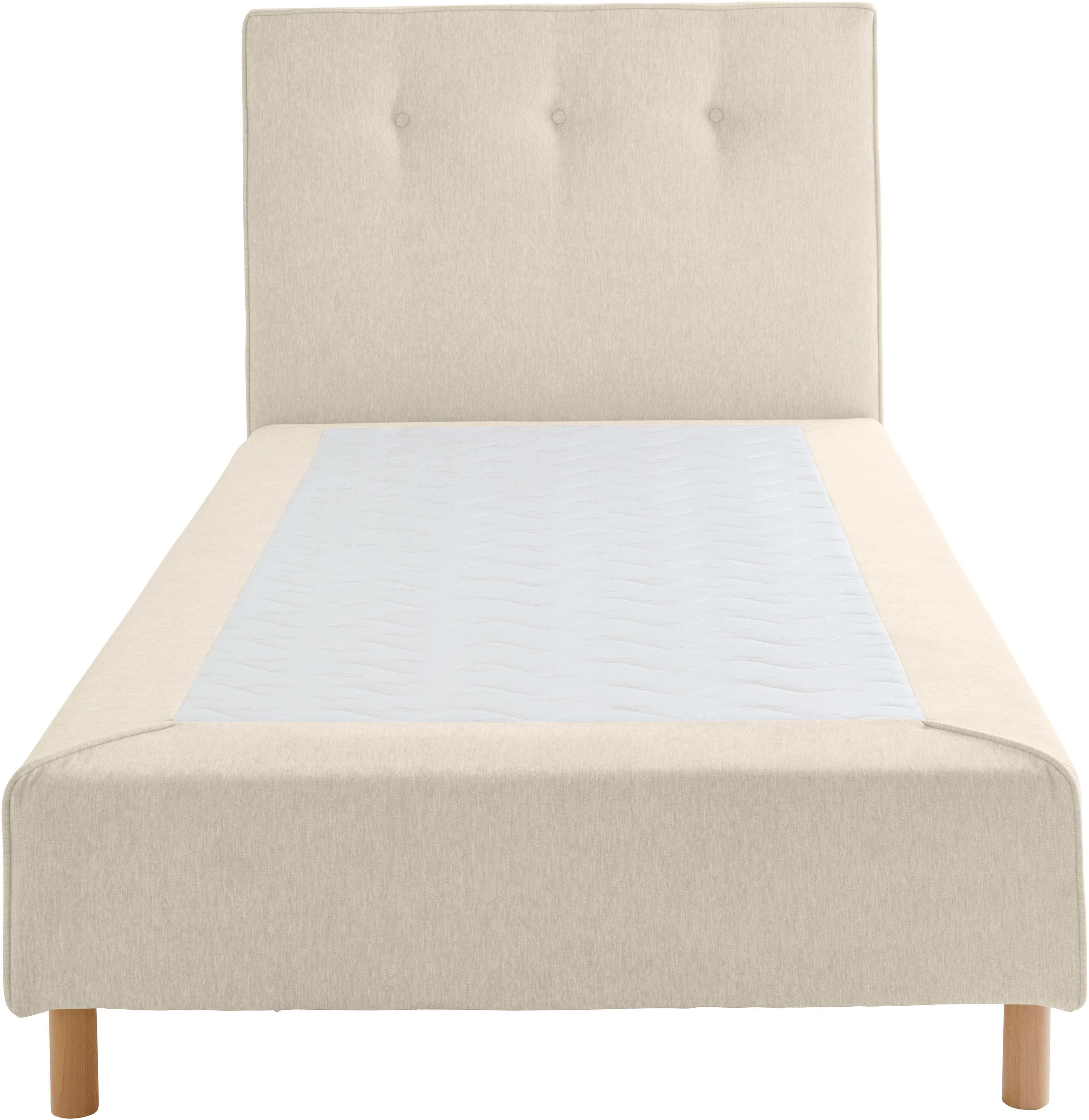 Home affaire Boxspring Heimatblick 100x200cm naar wens uitbreidbaar naar dubbel- en familiebest