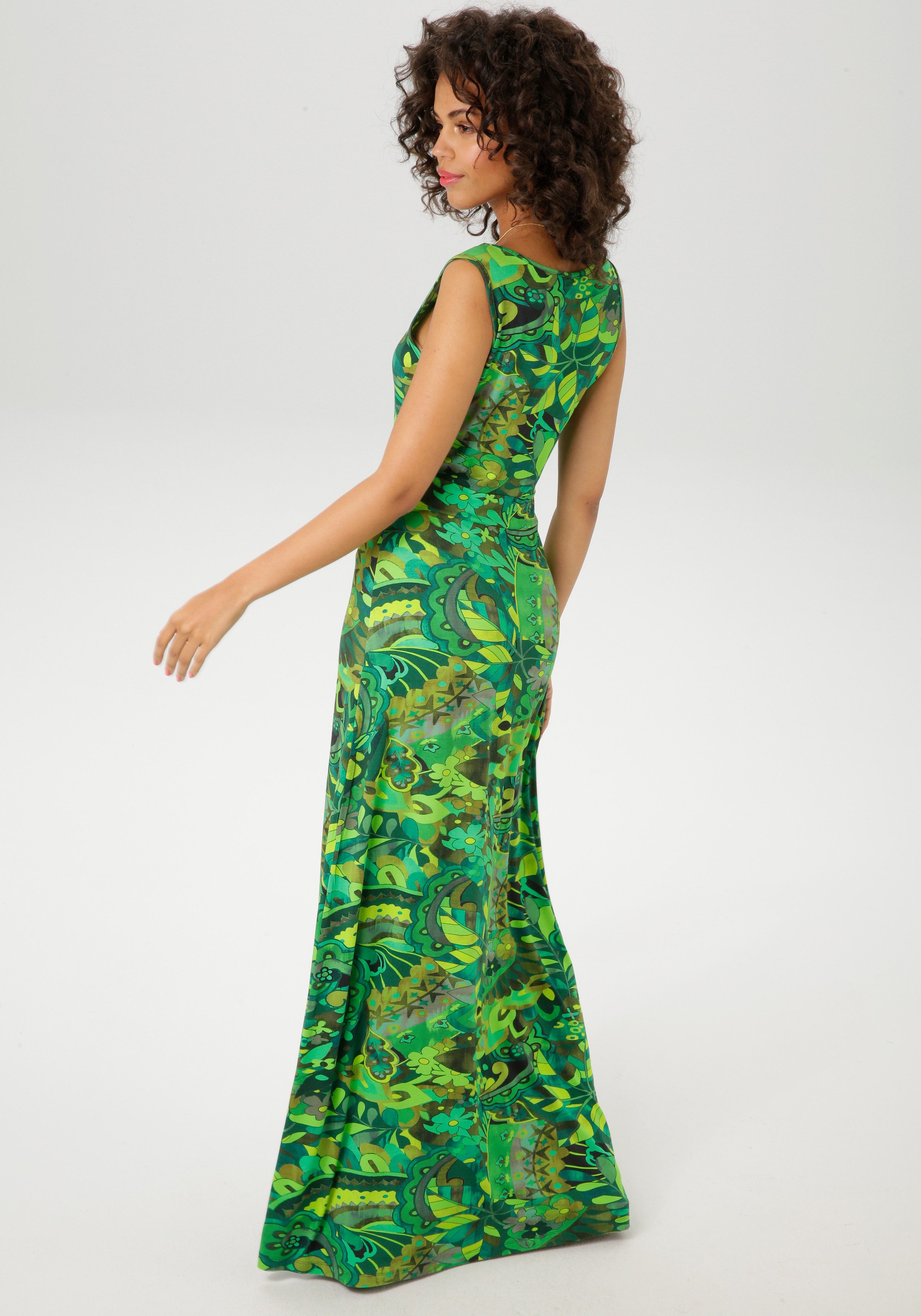 Aniston CASUAL Zomerjurk met extravagante print in batik-design - nieuwe collectie