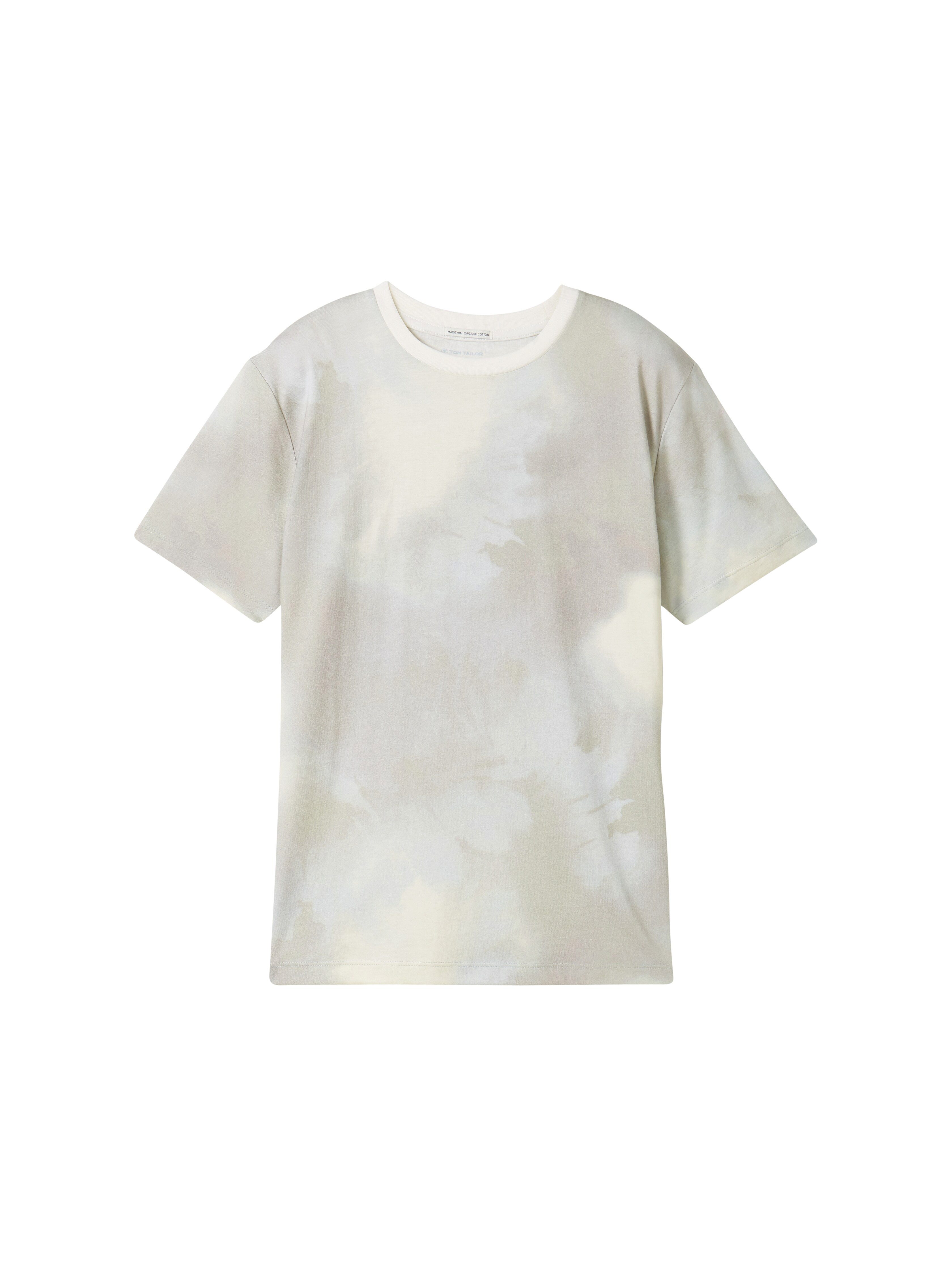 Tom Tailor T-shirt voor kinderen, batikpatroon / tie-dye effect