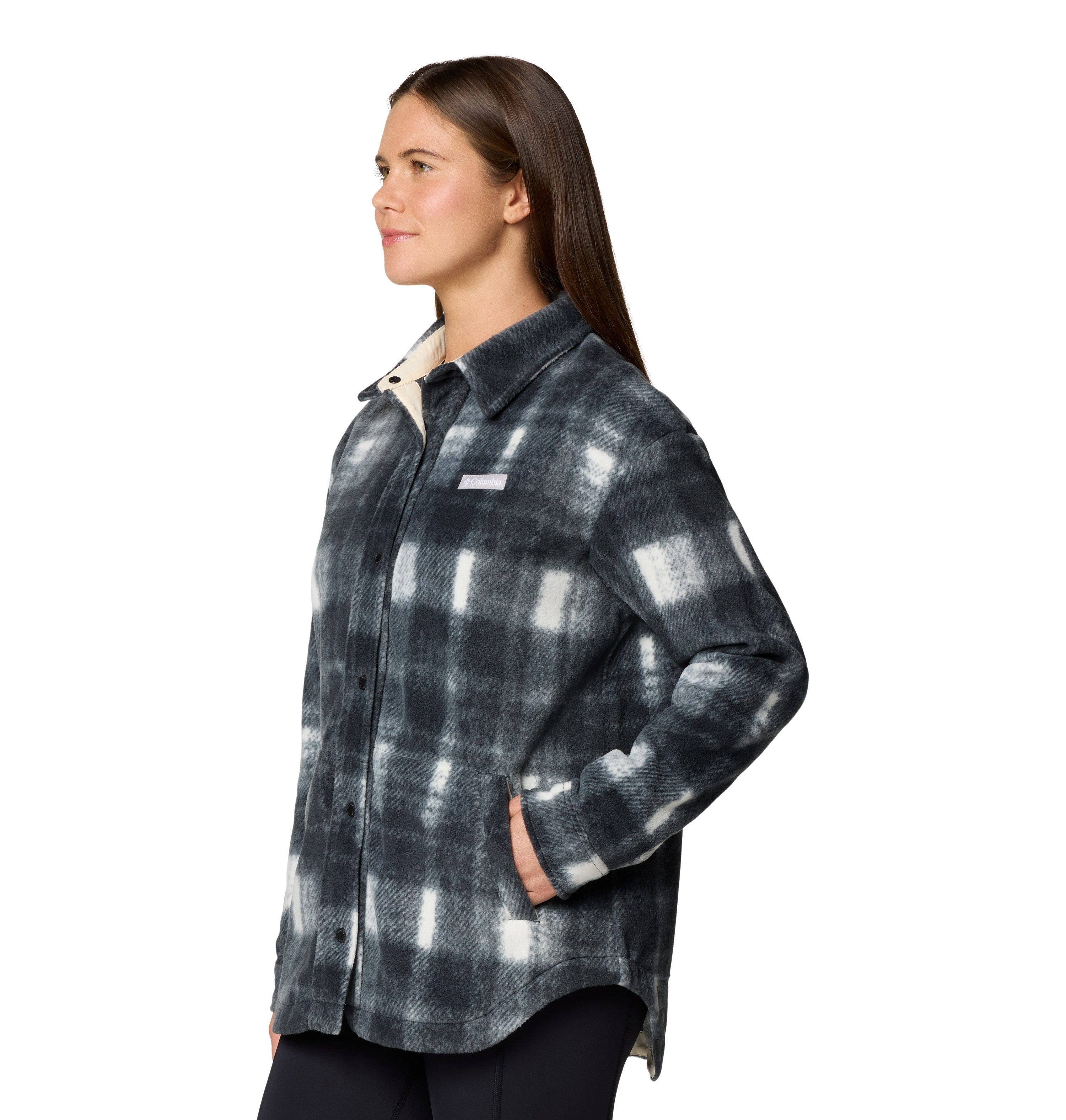 Columbia Geruit overhemd Benton Springs™ Shirt Jacket II (Statement-patroon met klassieke kraag)