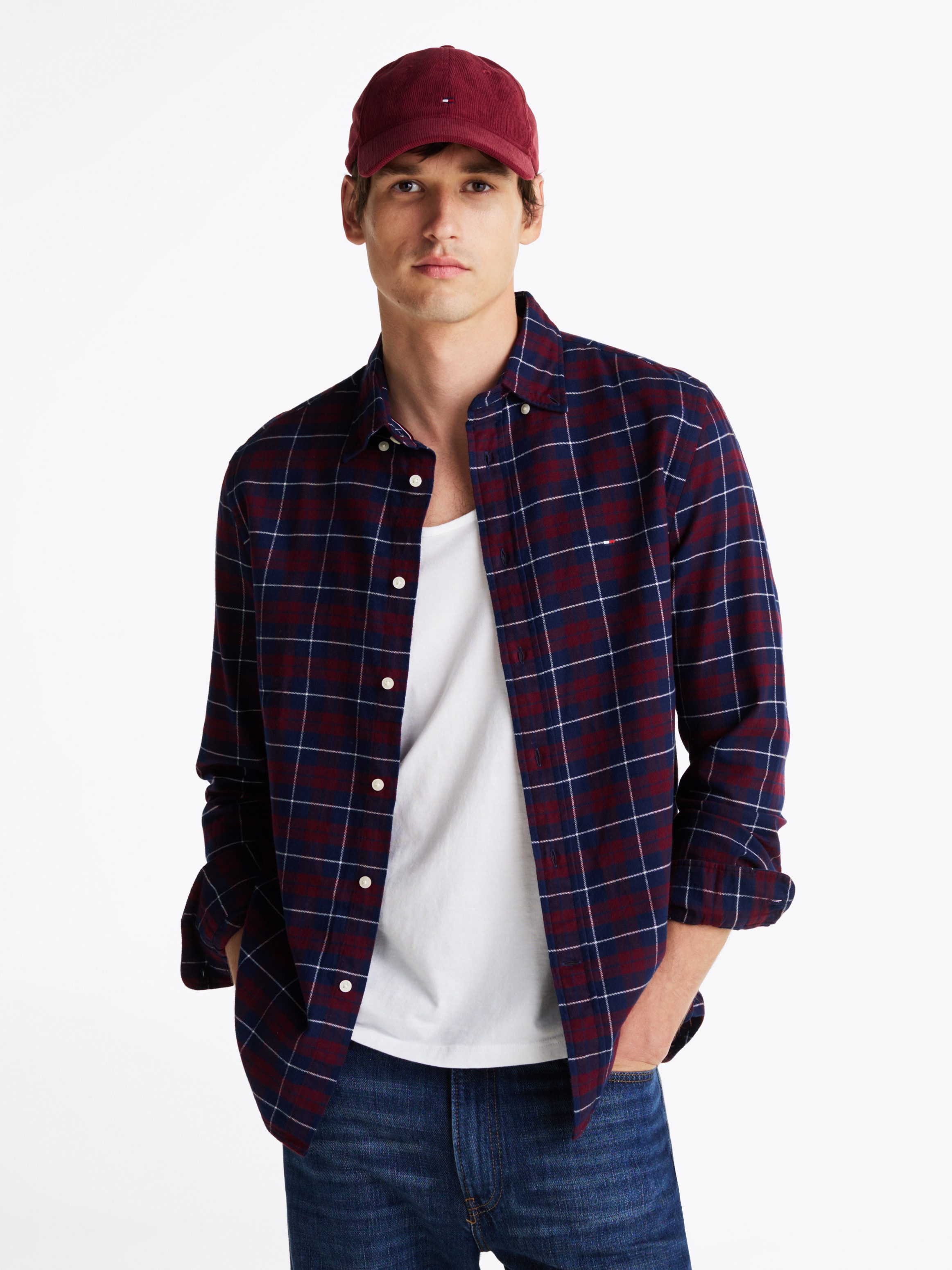 Tommy Hilfiger Overhemd met lange mouwen BRUSHED EASY CHECK RF SHIRT