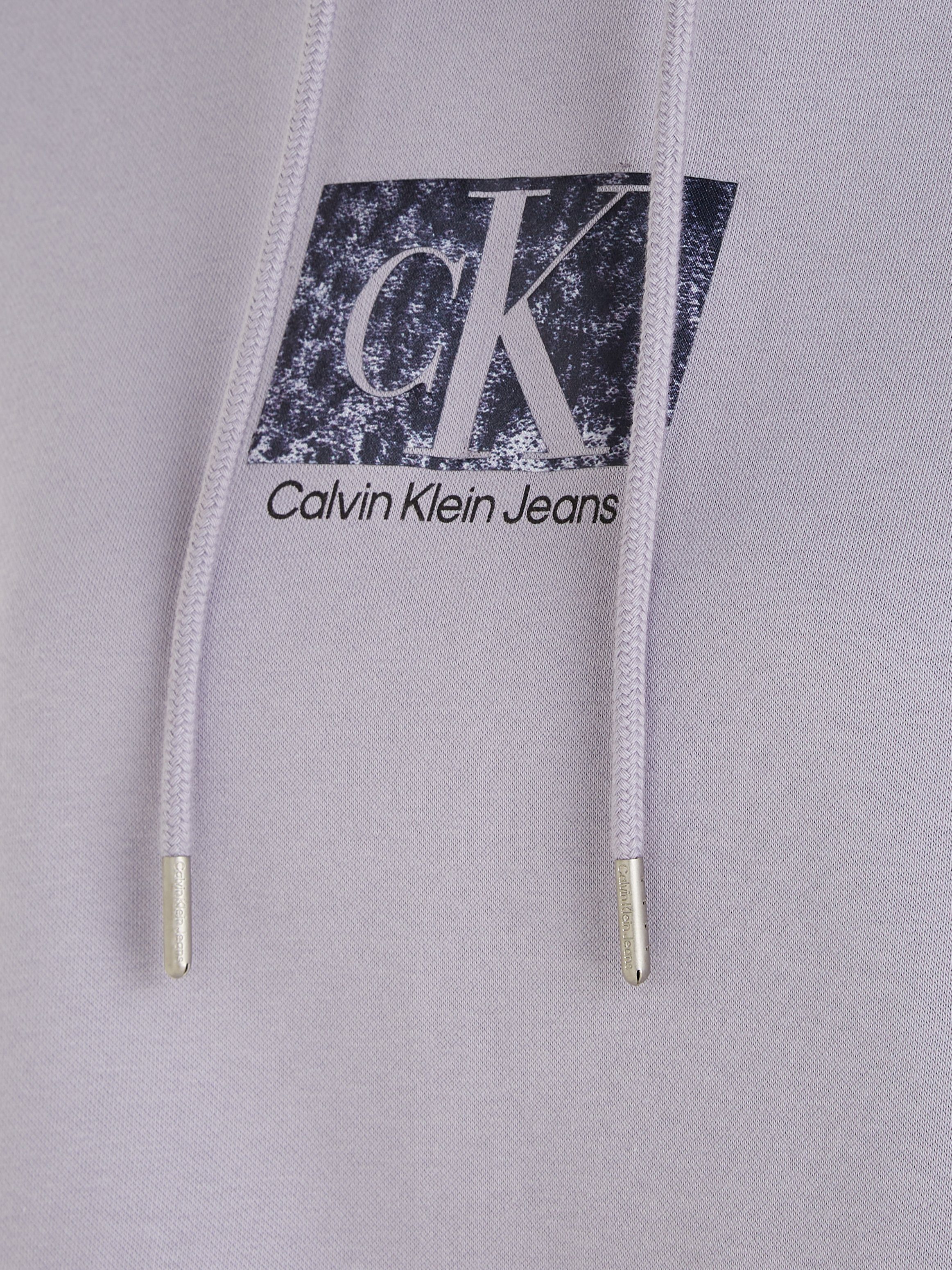 Calvin Klein Hoodie PRINTED BOX CROPPED HOODIE