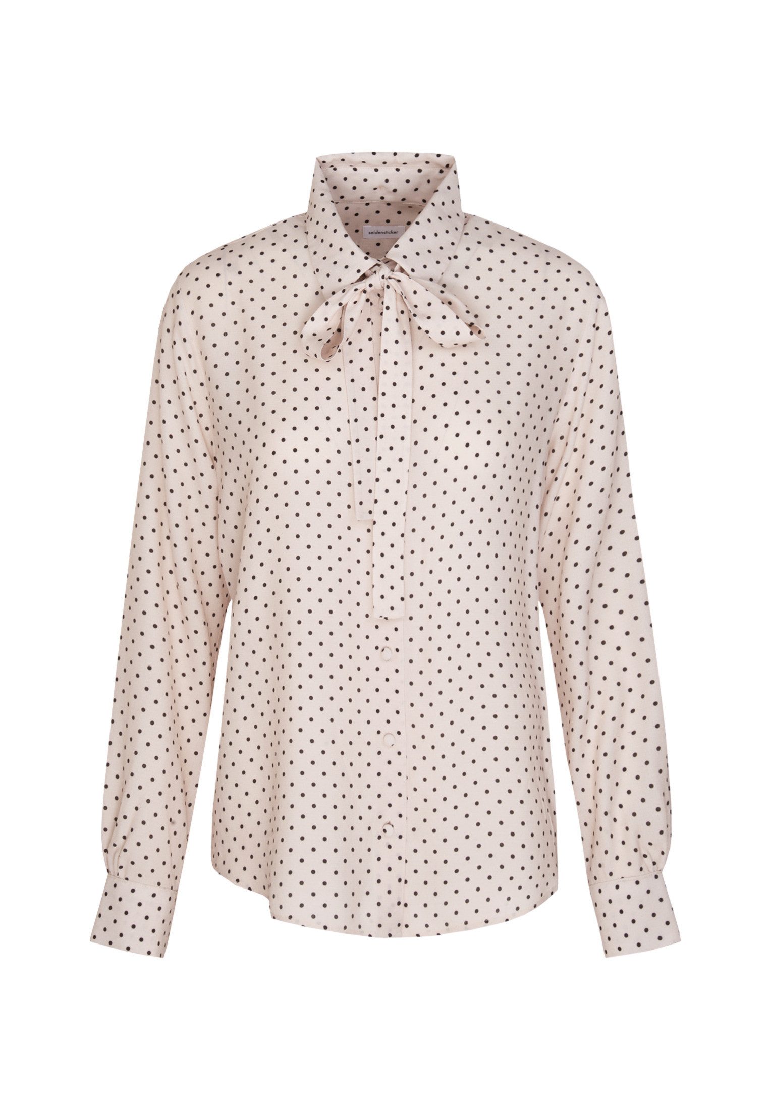 seidensticker Blouse met kraagstrik