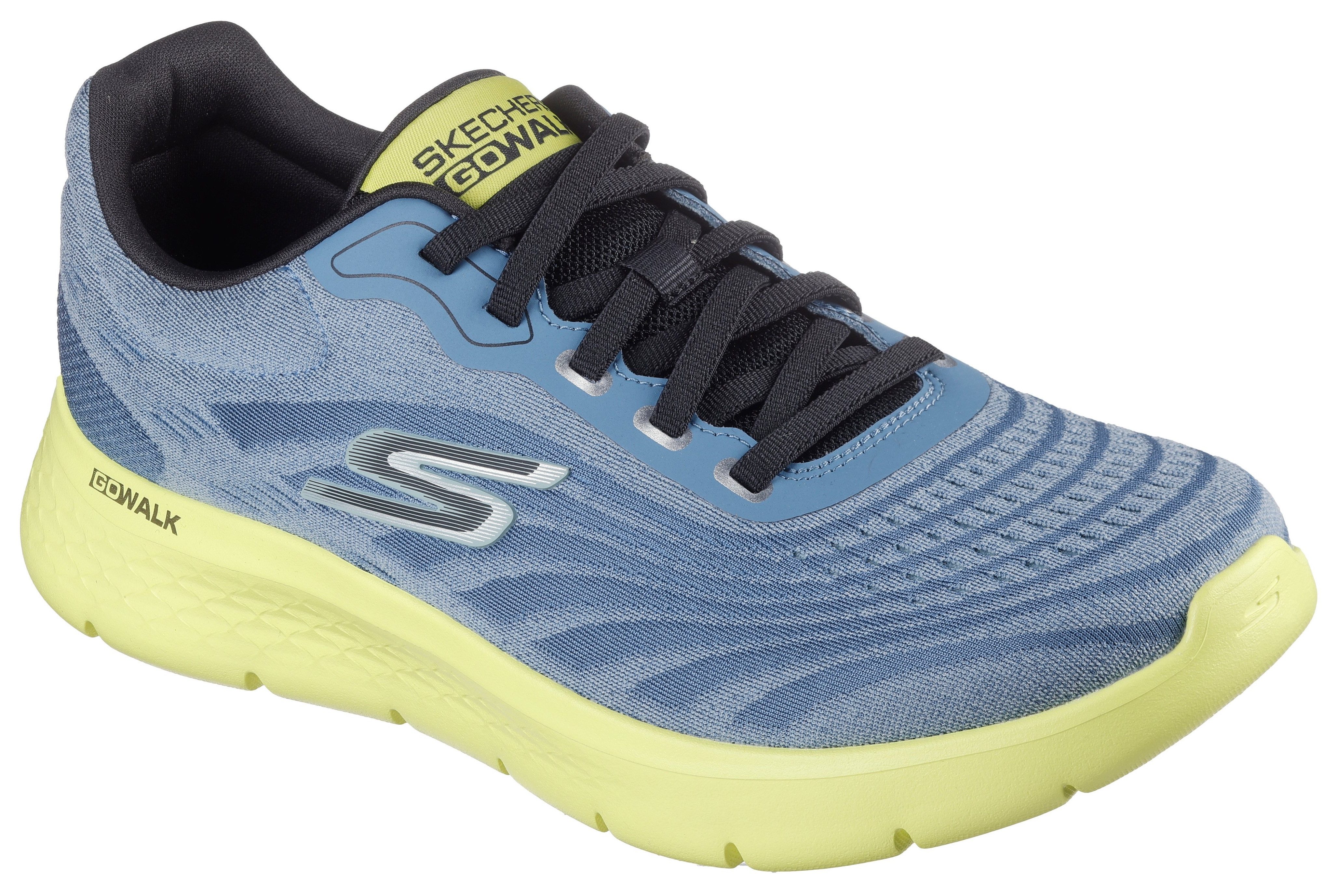 Skechers Sneakers GO WALK FLEX heren veterschoenen maat 49 blauw