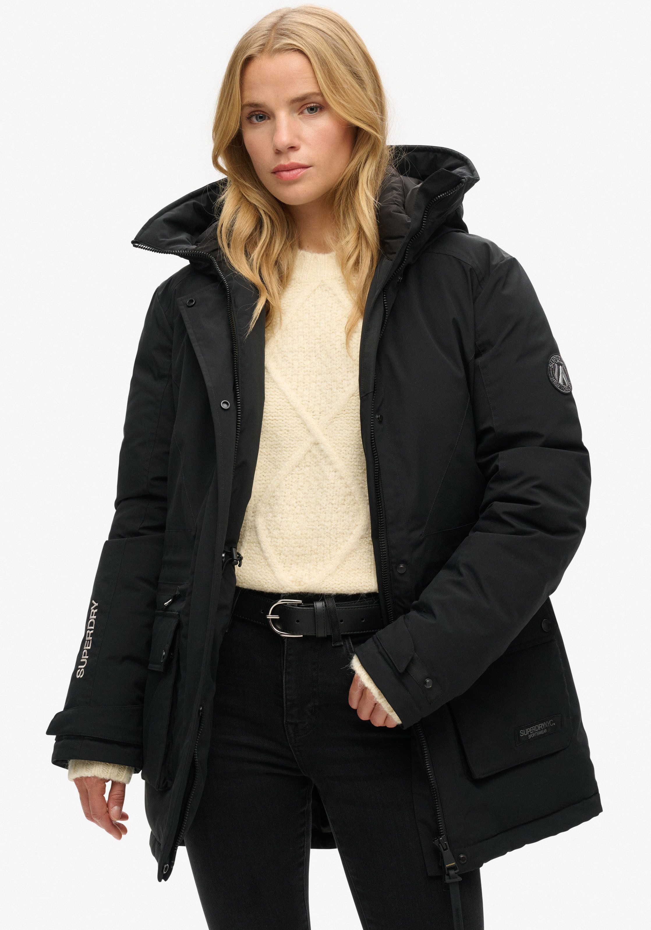Superdry Gewatteerde jas CITY PADDED PARKA JACKET