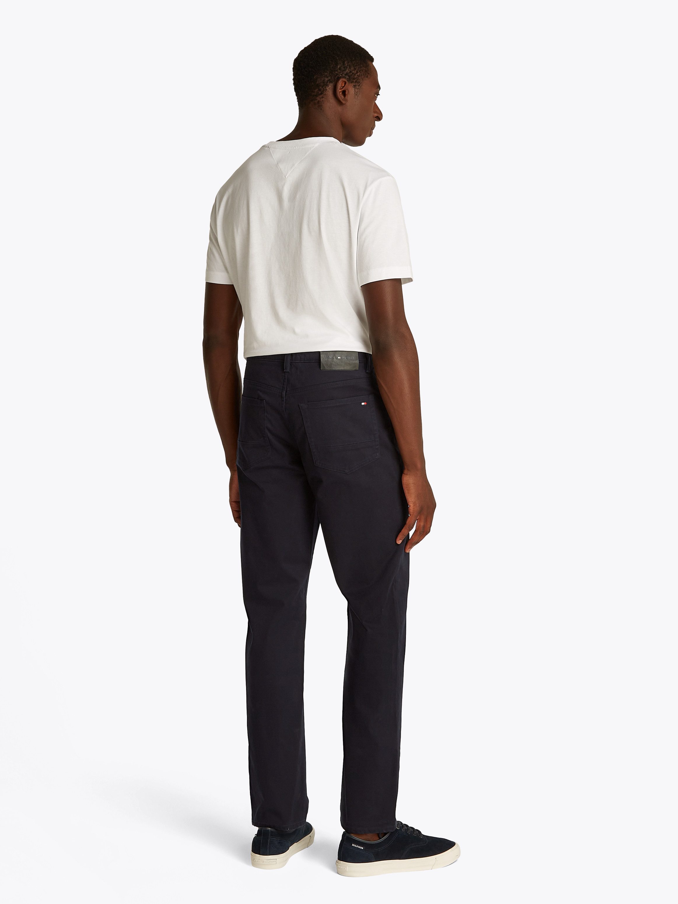Tommy Hilfiger Stoffen broek DENTON 5PKT COTTON SATIN