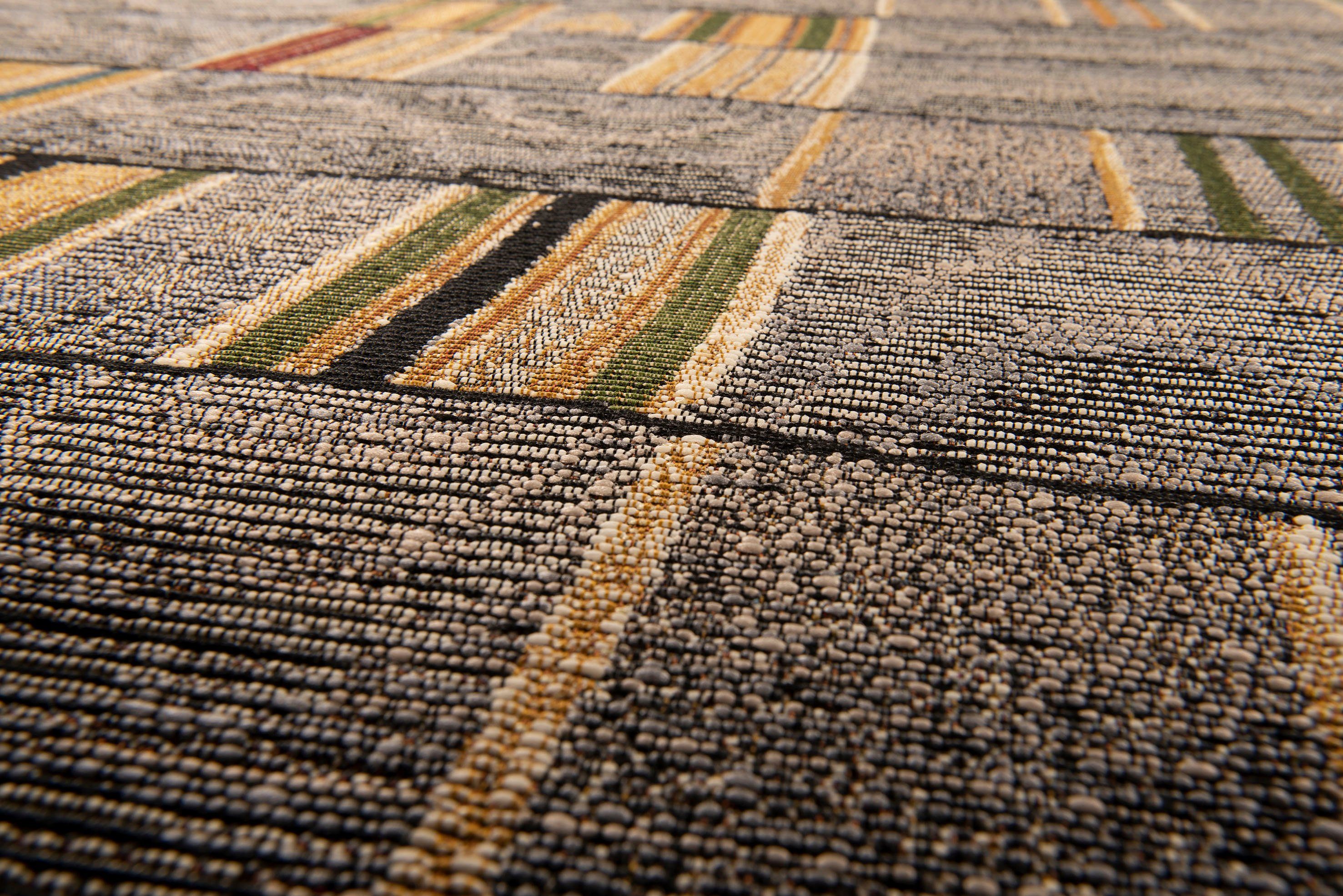 Gino Falcone Vloerkleed Outdoor-Africa 40 Platweefsel, geschikt voor binnen en buiten, woonkamer