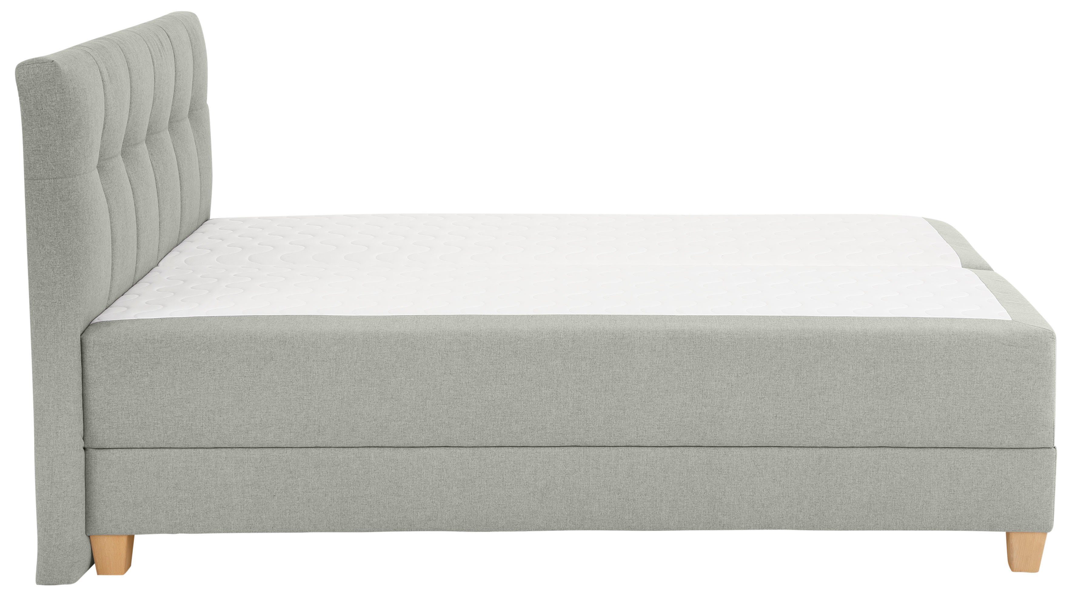 Home affaire Boxspring Lonrai in h2, h3 & h4 en xxl - verlengde 220 cm kiesbaar, incl. topper