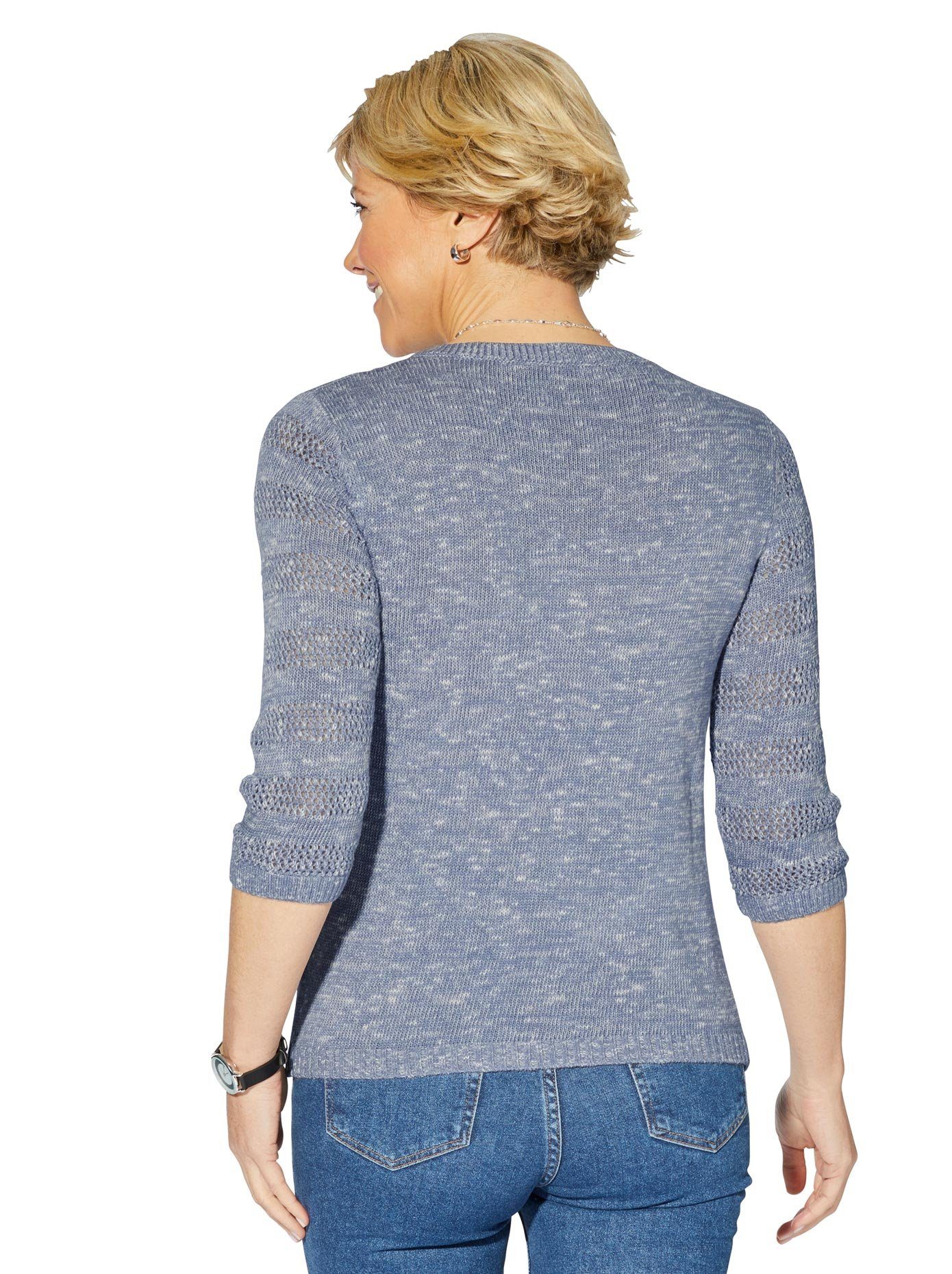 Classic Basics Trui met 3/4-mouwen Trui